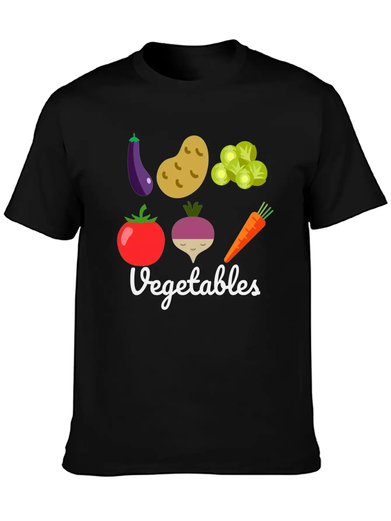 VEGETABLES ��� STANDS ABOVE THE REST Modern Fit Casual T-Shirt ��� Clean And Versatile Design