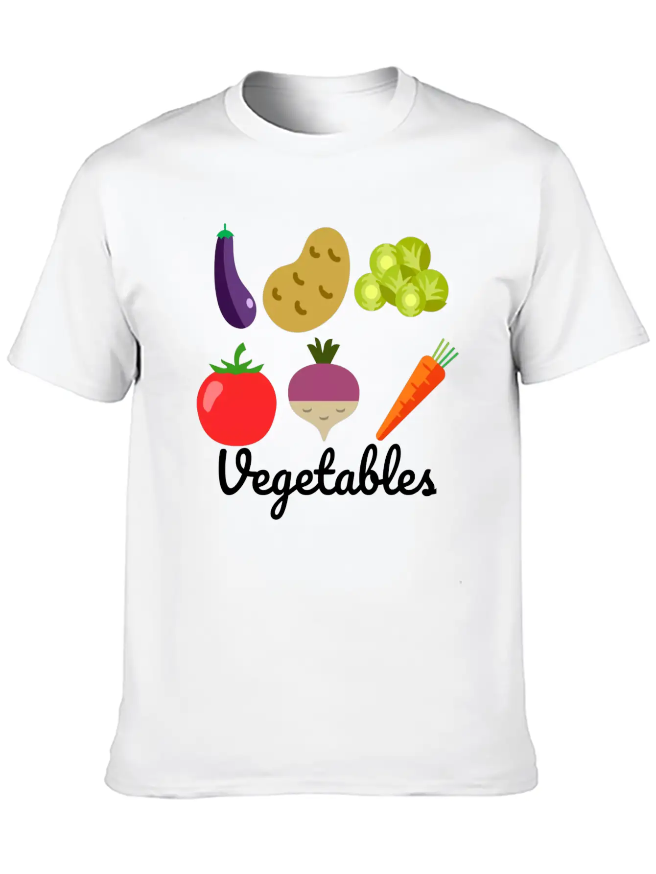 VEGETABLES ��� STANDS ABOVE THE REST Modern Fit Casual T-Shirt ��� Clean And Versatile Design