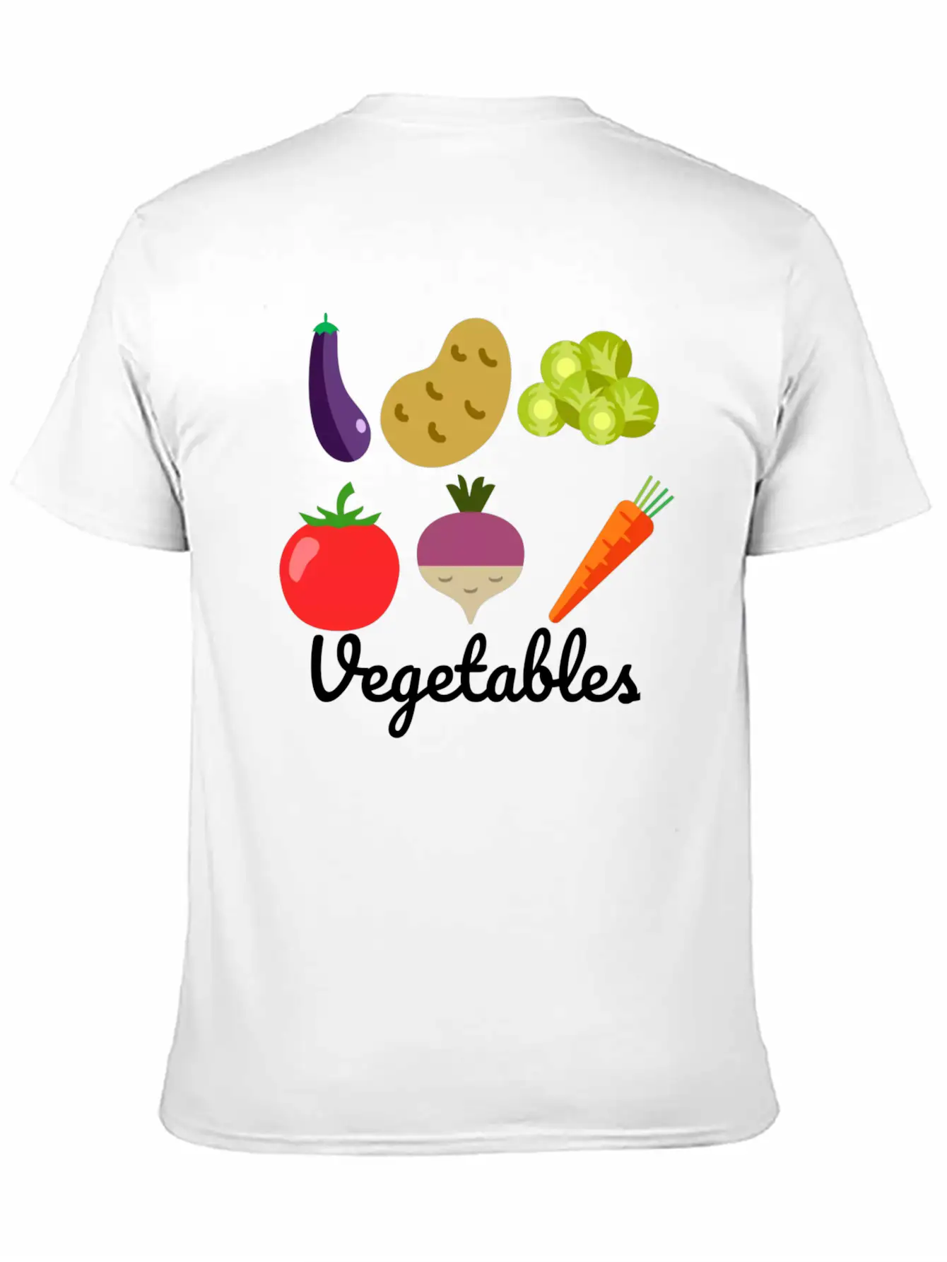 VEGETABLES ��� STANDS ABOVE THE REST Modern Fit Casual T-Shirt ��� Clean And Versatile Design