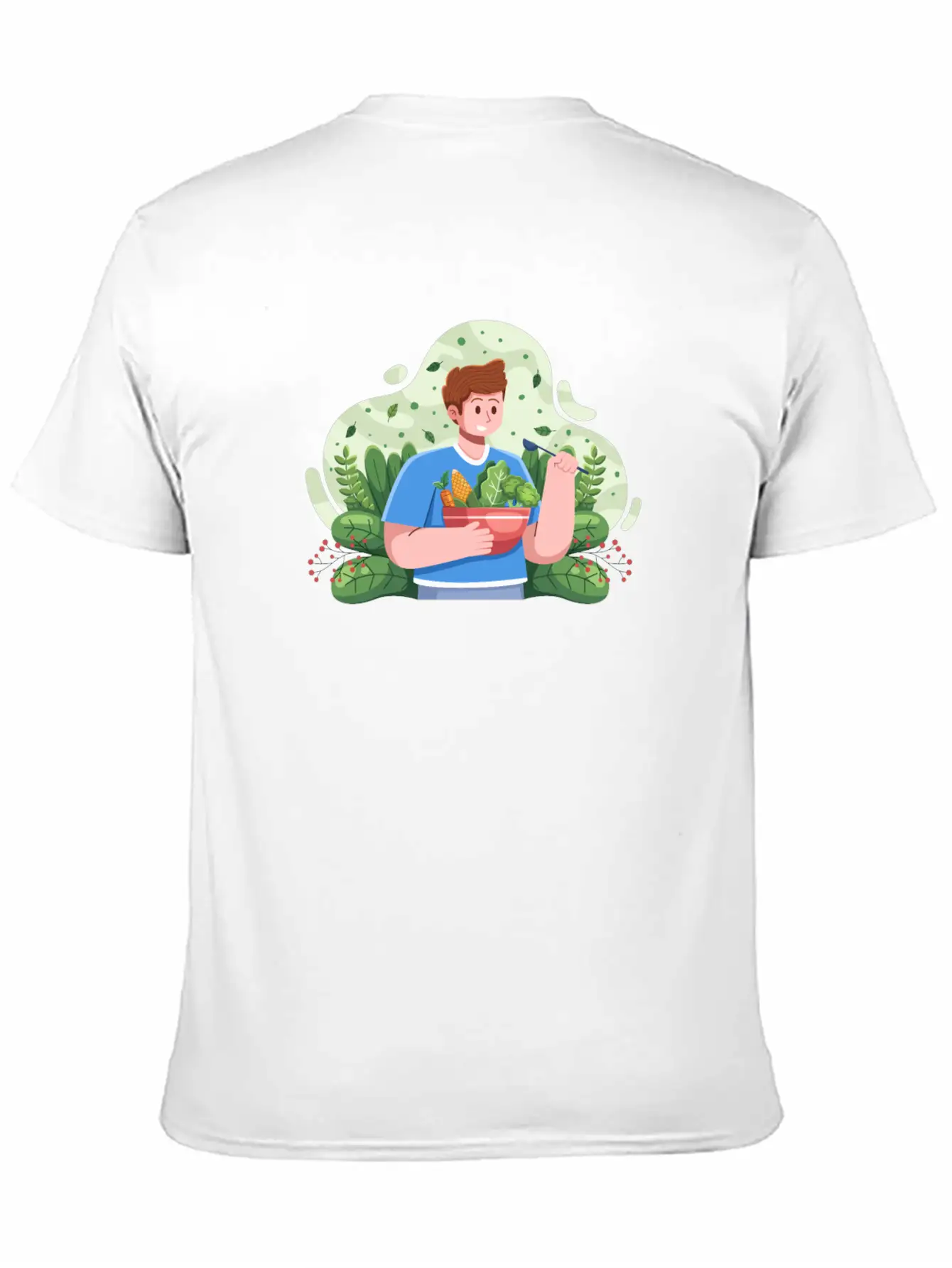 Vegetarian Day Unisex Casual T-Shirt – Clean Design For Daily Comfort