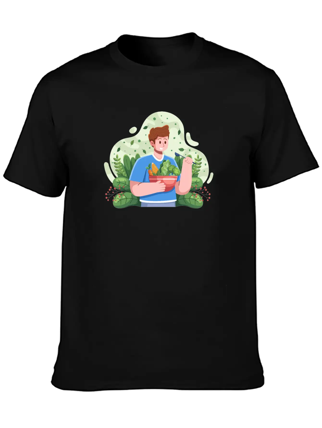 Vegetarian Day Unisex Casual T-Shirt – Clean Design For Daily Comfort