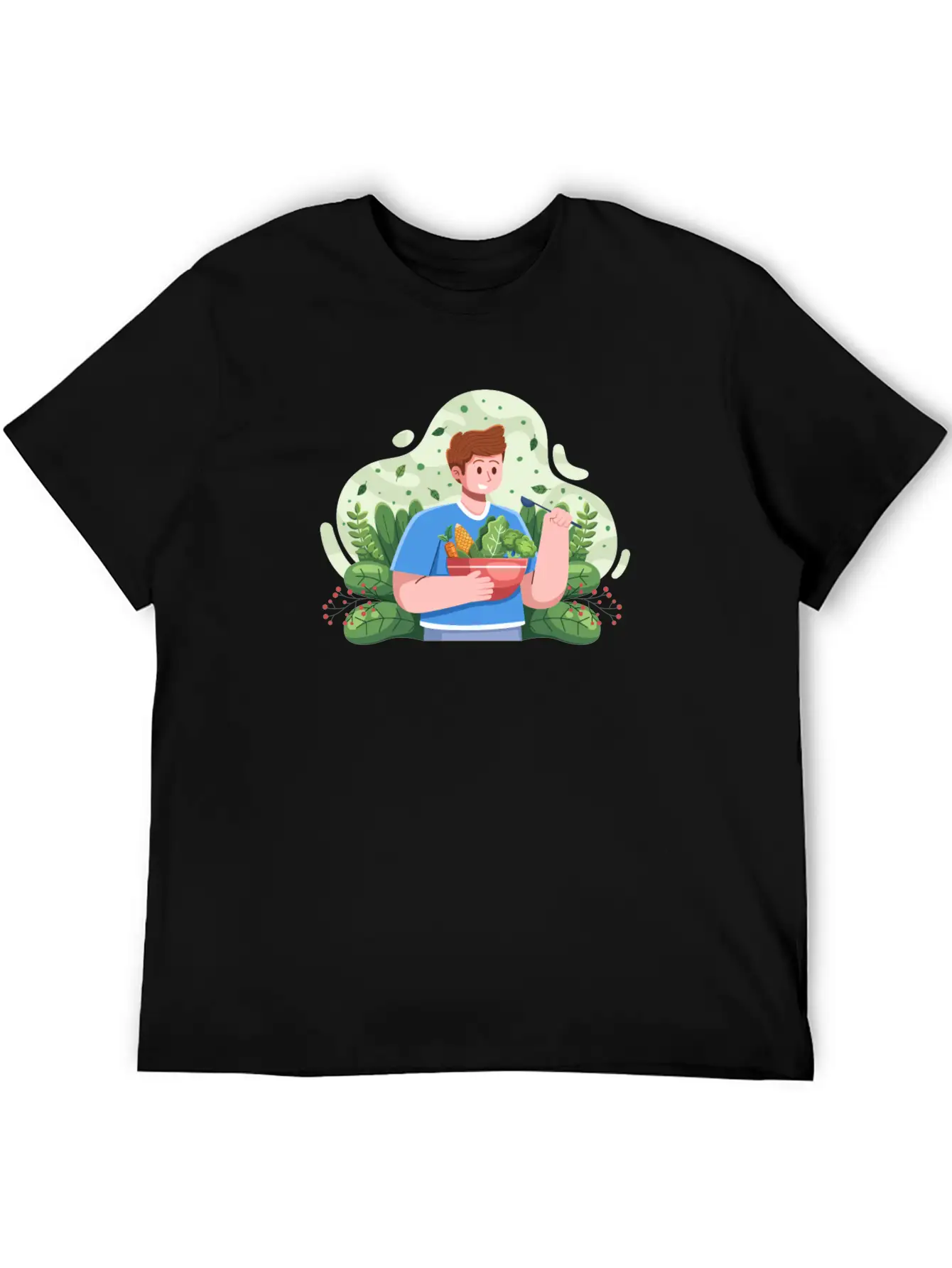 Vegetarian Day Unisex Casual T-Shirt – Clean Design For Daily Comfort