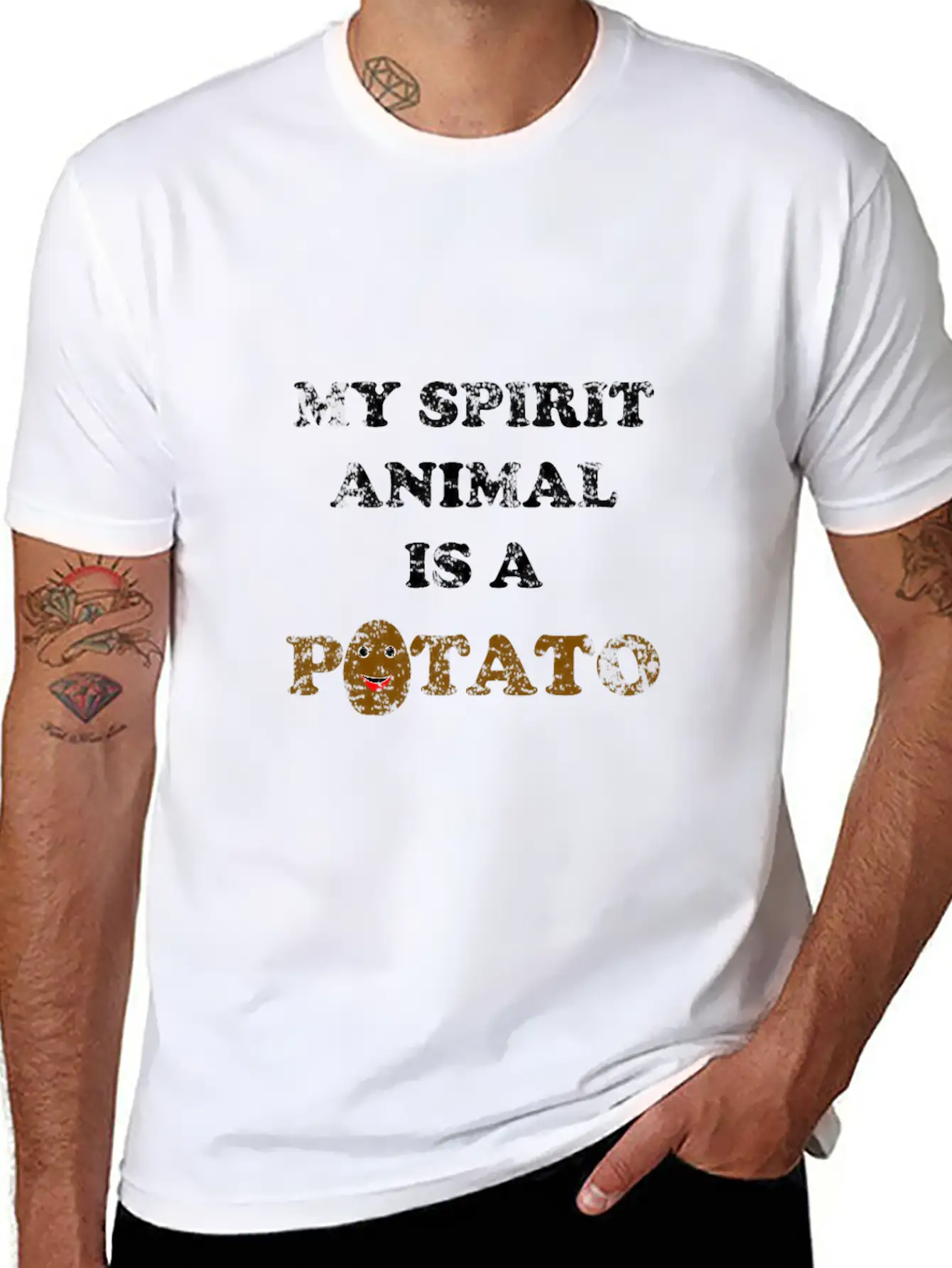 Vegetarian Unisex Casual T-Shirt – Clean Design For Daily Comfort