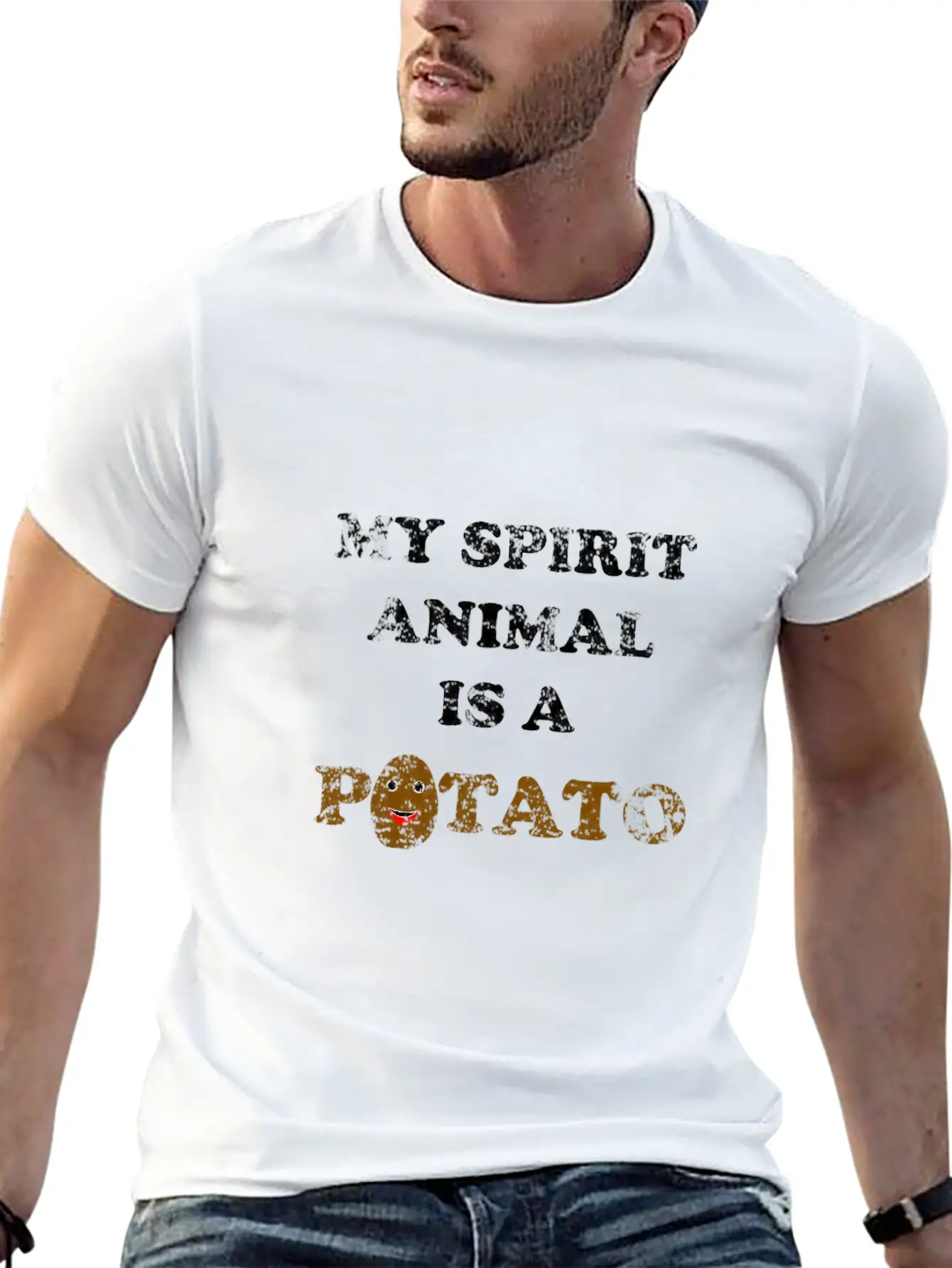 Vegetarian Unisex Casual T-Shirt – Clean Design For Daily Comfort