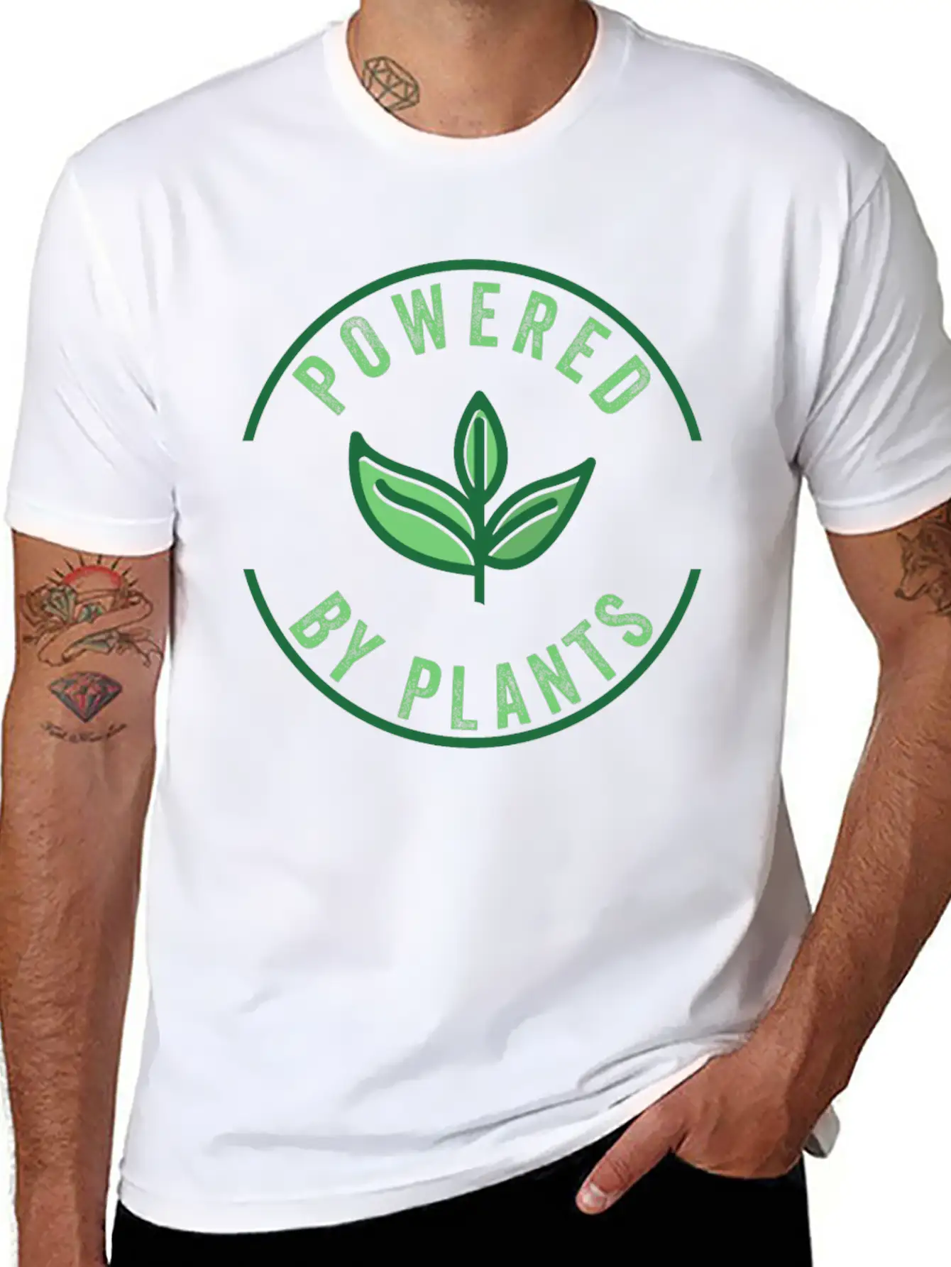 Vegetarian Vegan Basic Graphic T-Shirt – Daily Comfort In Soft Cotton