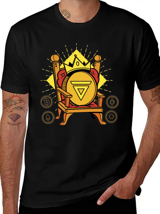 Velas Is King Crypto Soft Cotton Short Sleeve Tee – Unisex Wardrobe Staple