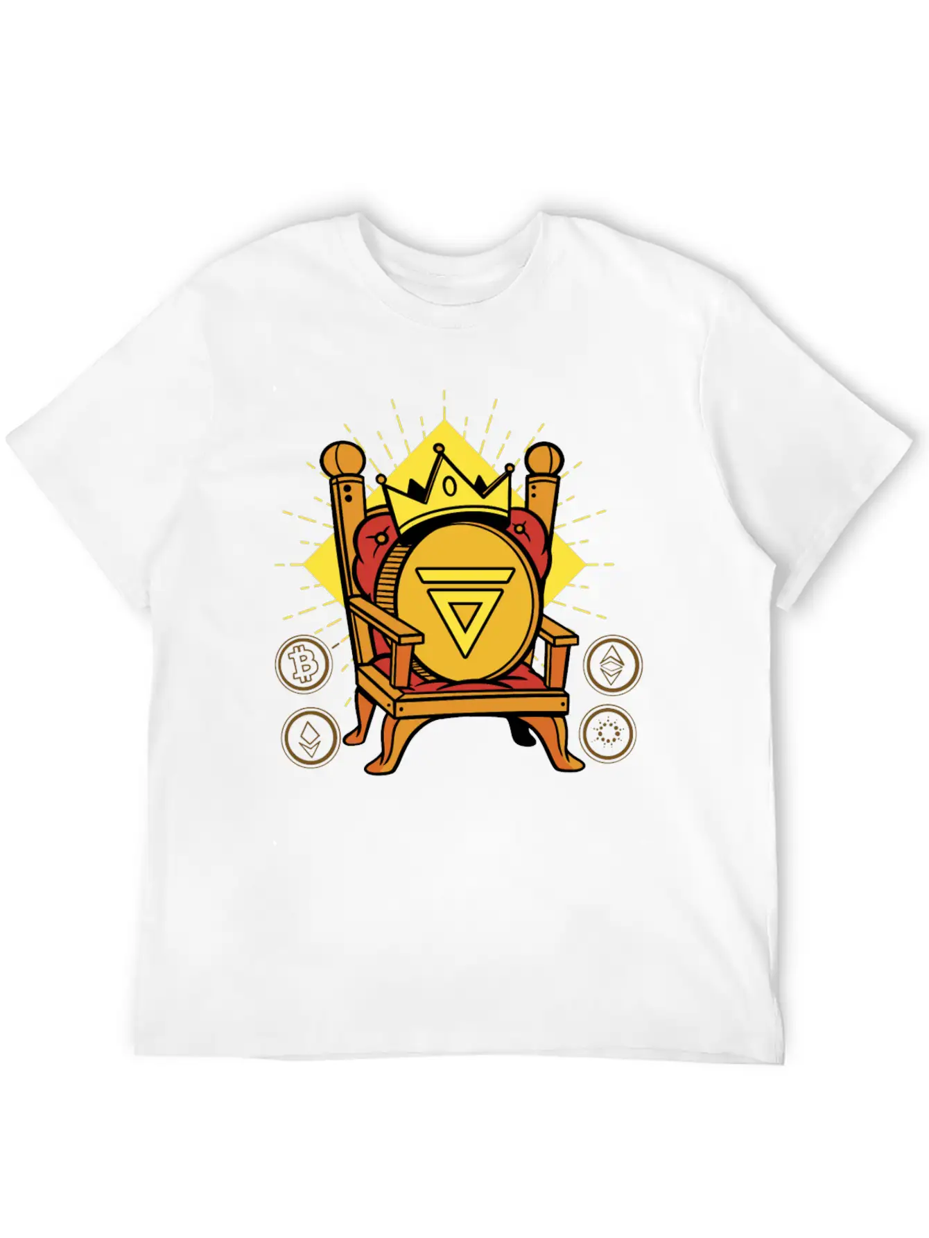 Velas Is King Crypto Soft Cotton Short Sleeve Tee – Unisex Wardrobe Staple