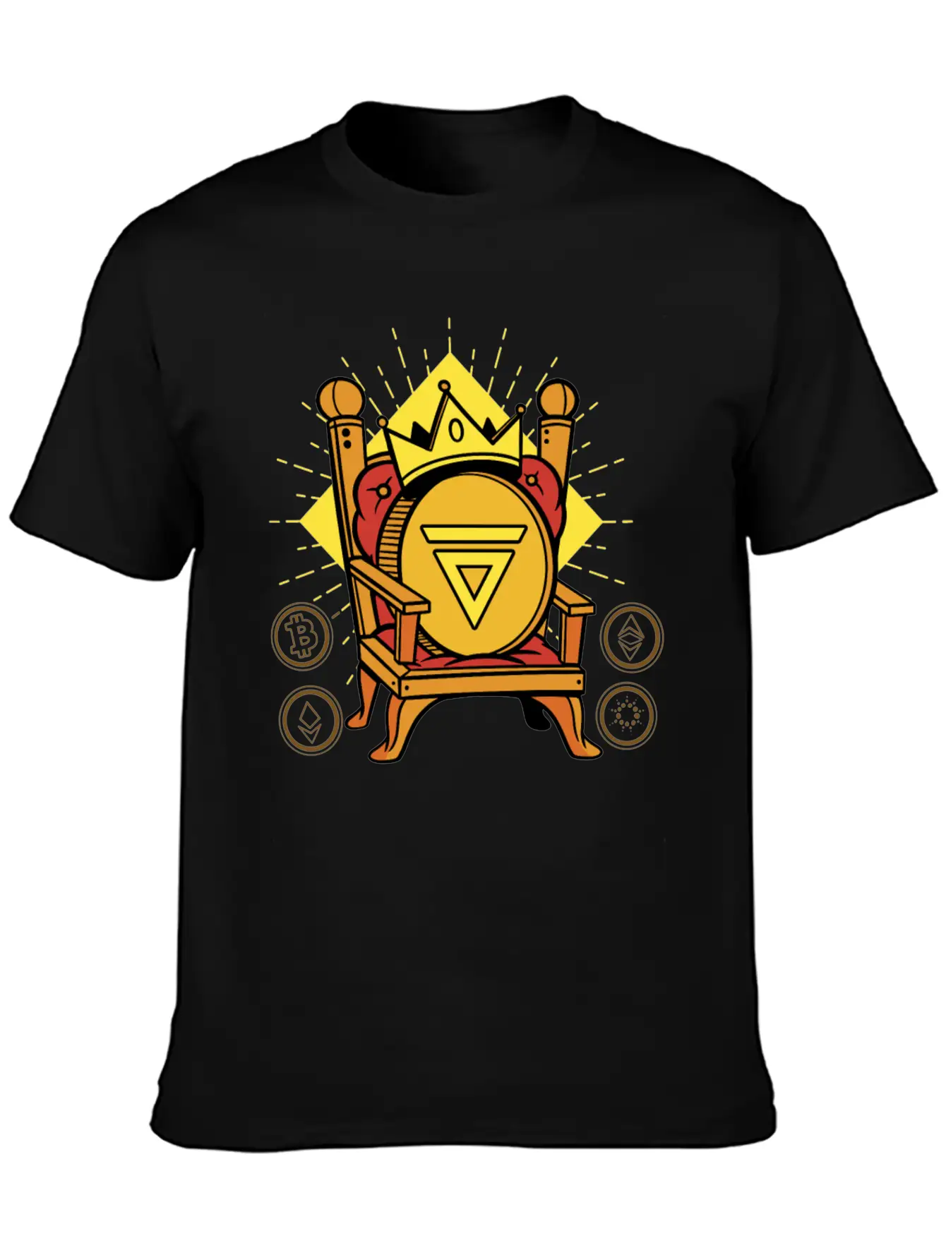 Velas Is King Crypto Soft Cotton Short Sleeve Tee – Unisex Wardrobe Staple