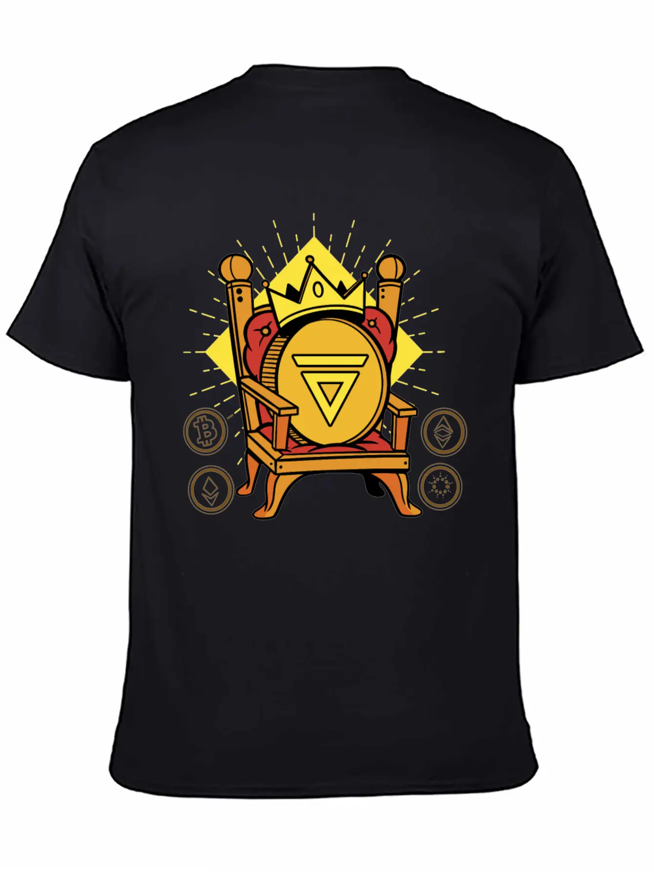 Velas Is King Crypto Soft Cotton Short Sleeve Tee – Unisex Wardrobe Staple