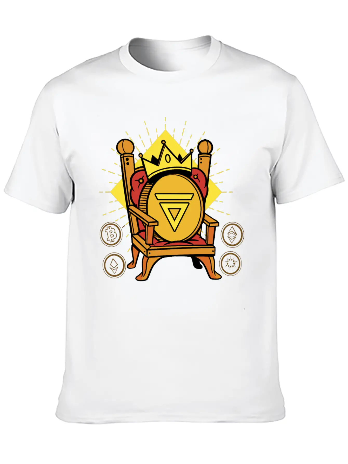 Velas Is King Crypto Soft Cotton Short Sleeve Tee – Unisex Wardrobe Staple