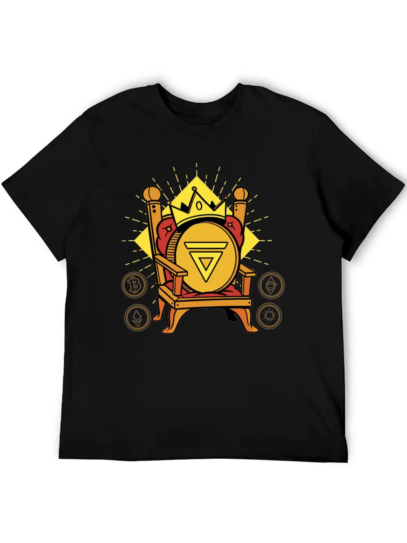 Velas Is King Crypto Soft Cotton Short Sleeve Tee – Unisex Wardrobe Staple