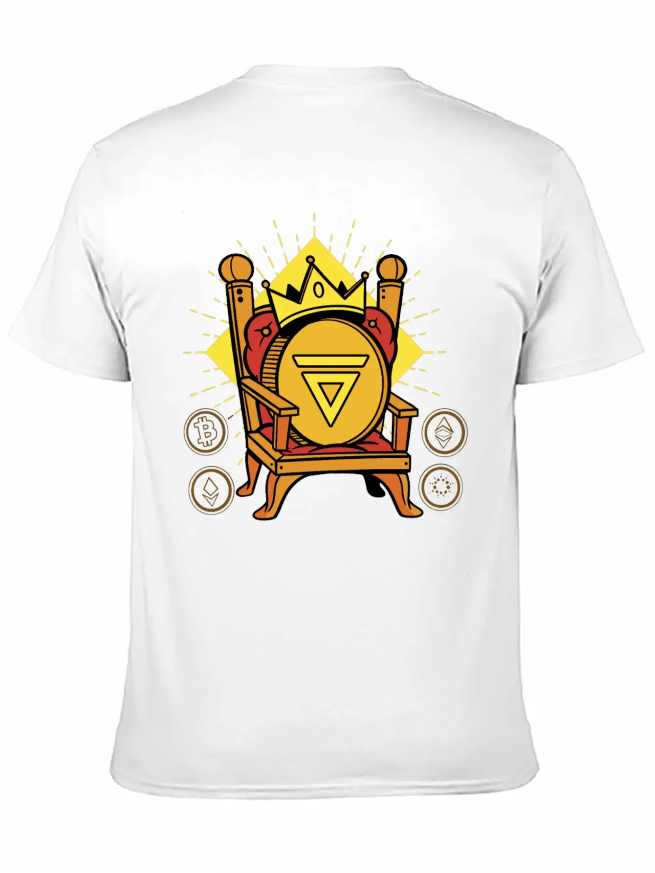 Velas Is King Crypto Soft Cotton Short Sleeve Tee – Unisex Wardrobe Staple