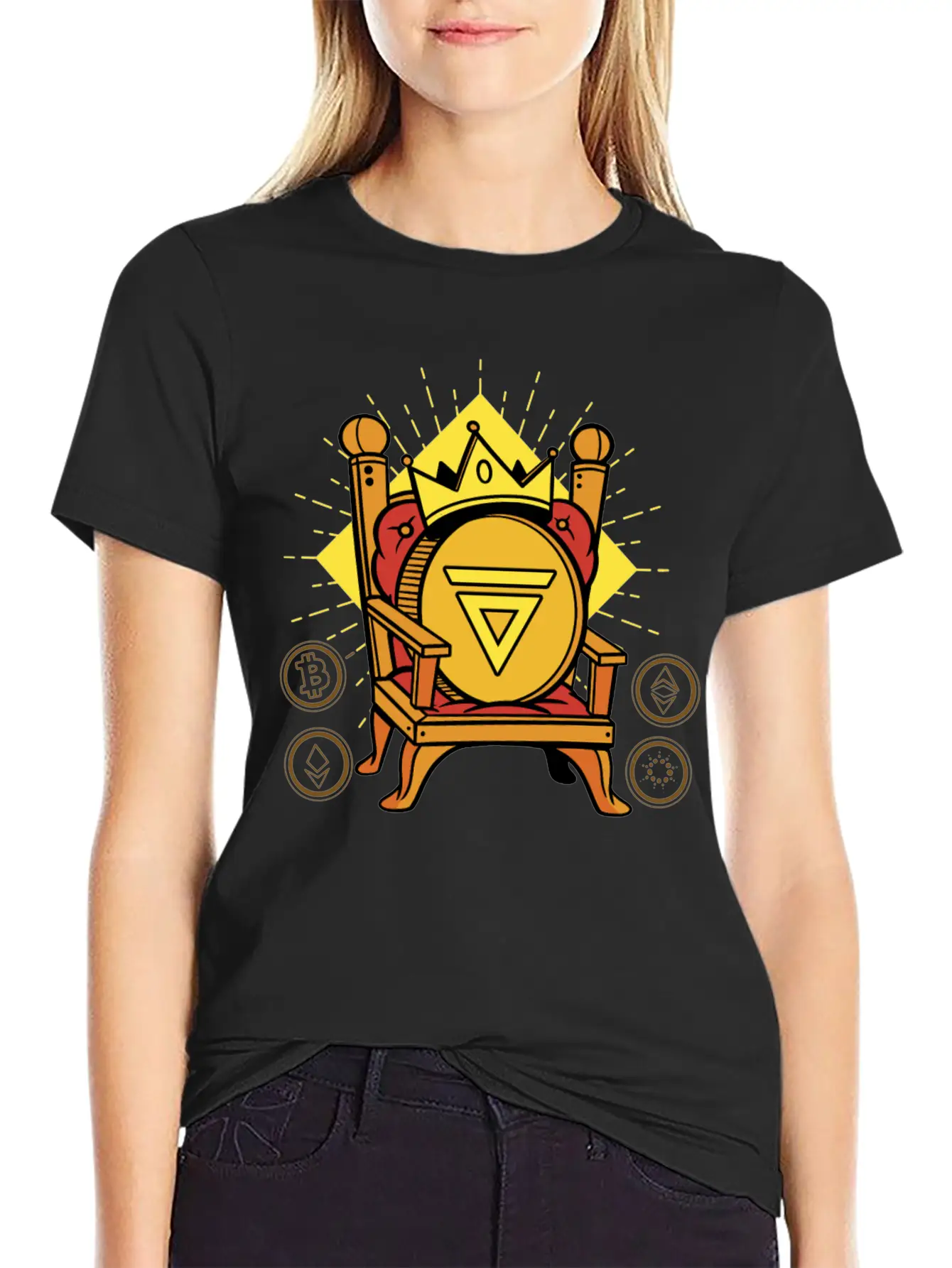Velas Is King Crypto Soft Cotton Short Sleeve Tee – Unisex Wardrobe Staple