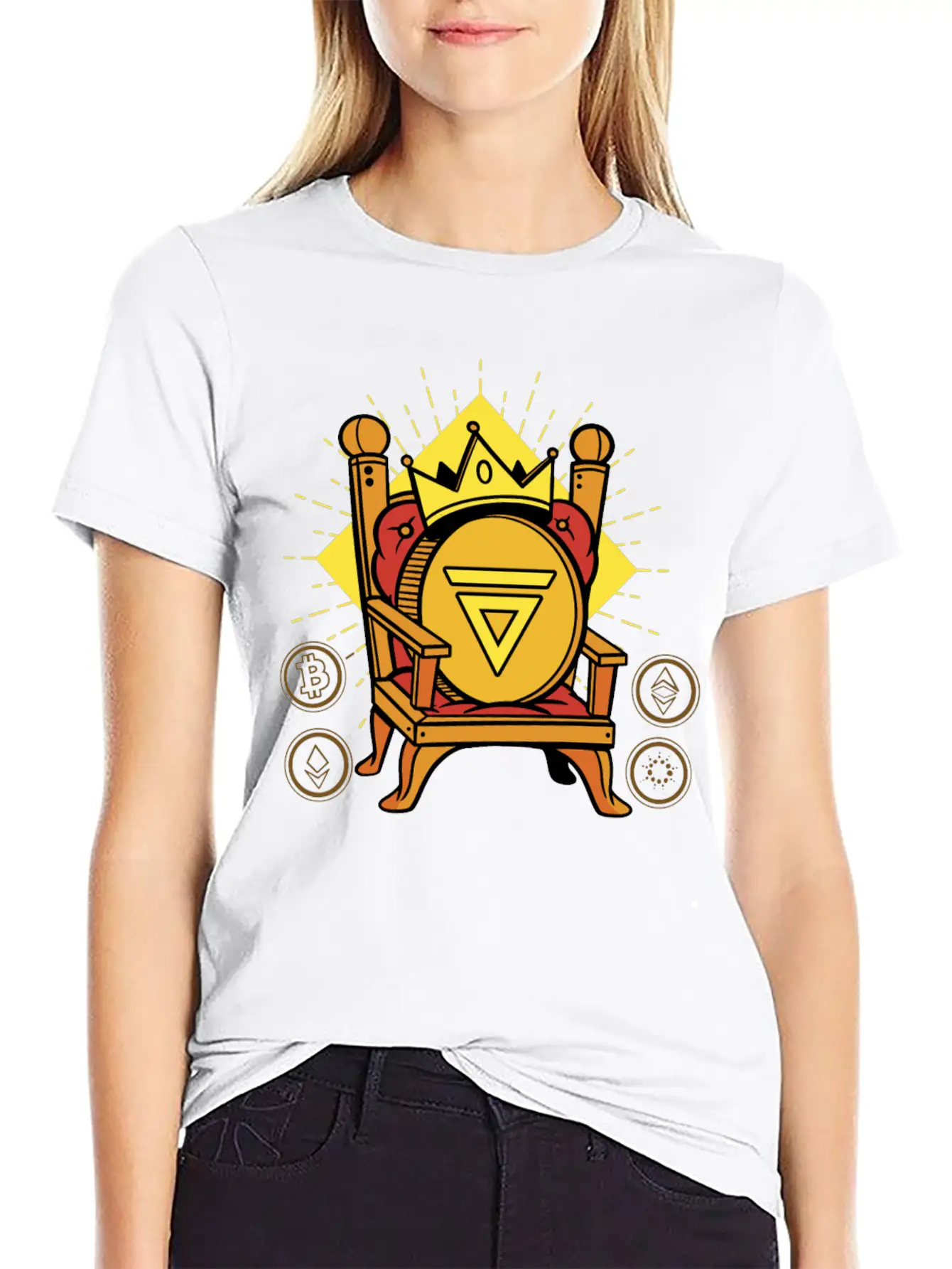Velas Is King Crypto Soft Cotton Short Sleeve Tee – Unisex Wardrobe Staple