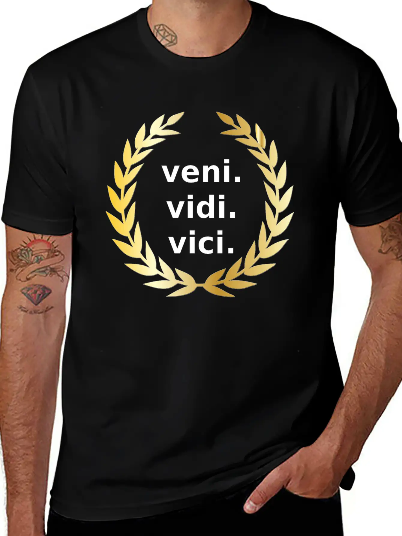 Veni Vidi Vici Victory Unisex Casual T-Shirt – Clean Design For Daily Comfort