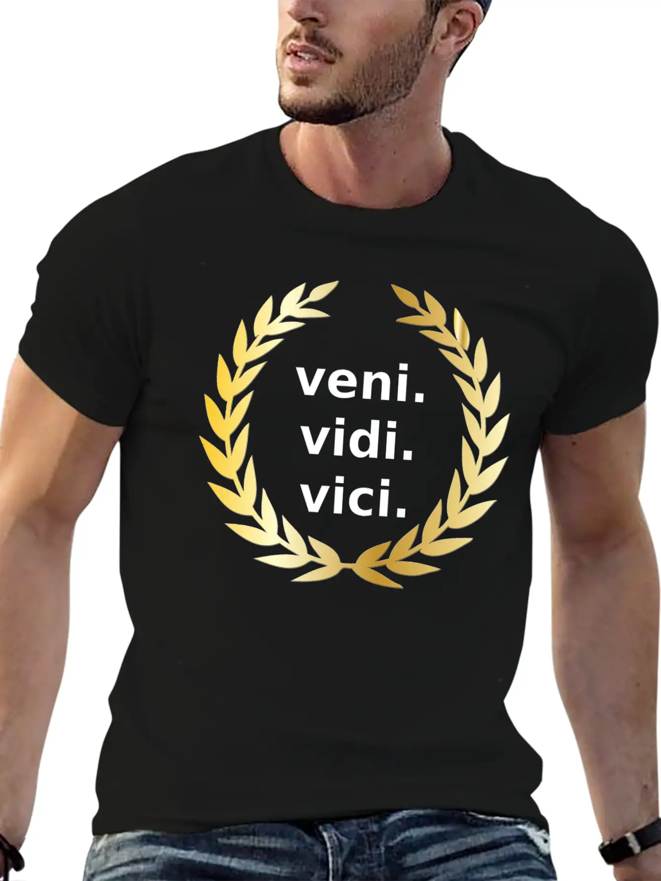 Veni Vidi Vici Victory Unisex Casual T-Shirt – Clean Design For Daily Comfort