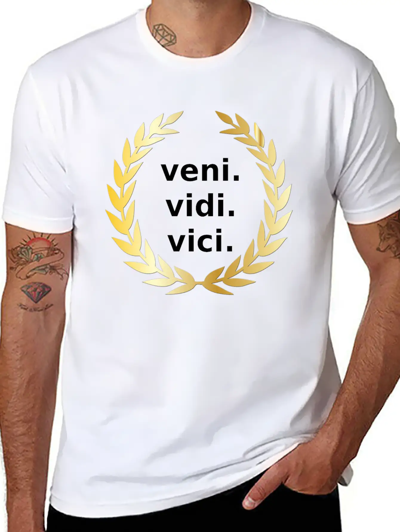 Veni Vidi Vici Victory Unisex Casual T-Shirt – Clean Design For Daily Comfort