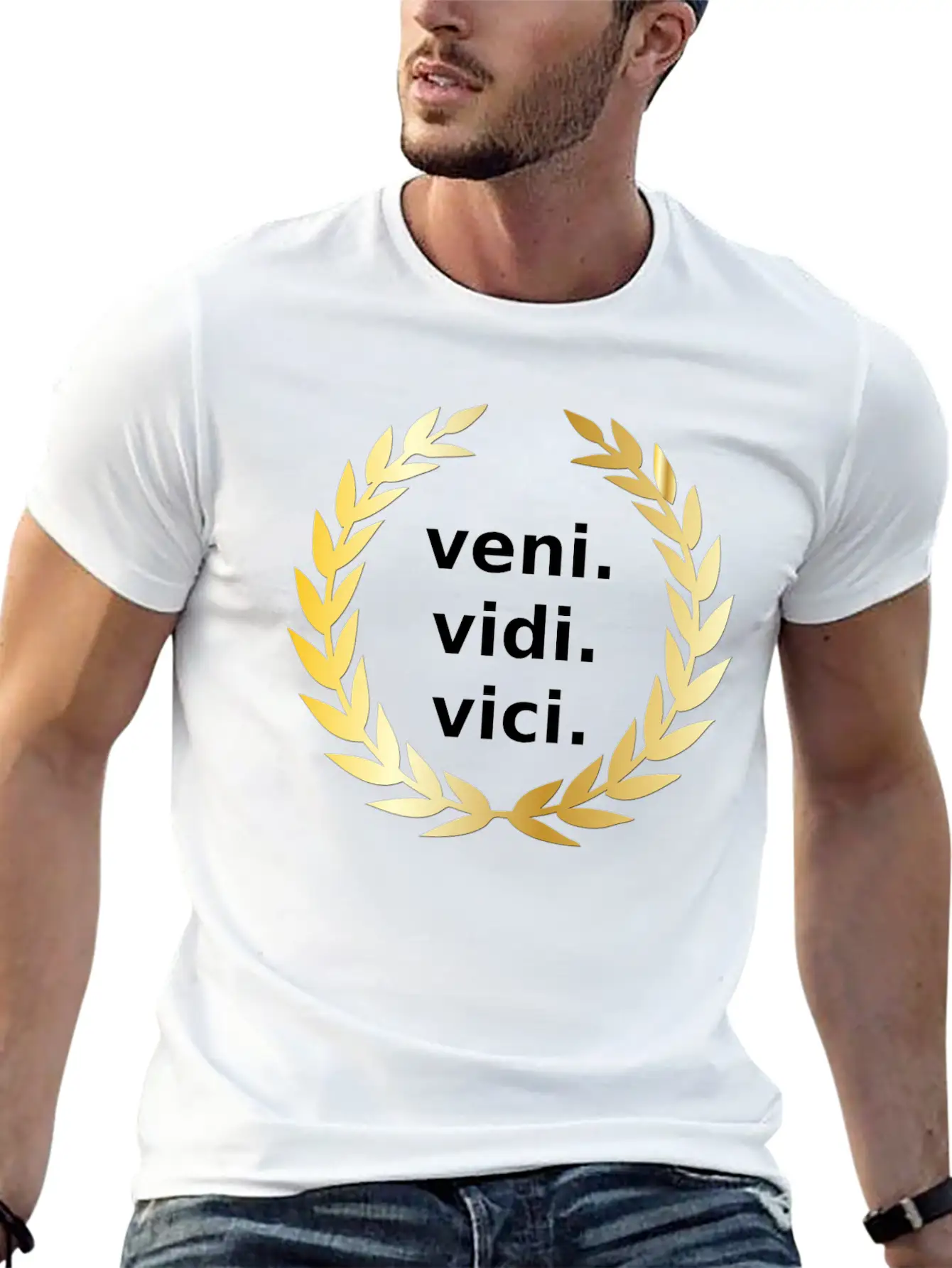 Veni Vidi Vici Victory Unisex Casual T-Shirt – Clean Design For Daily Comfort