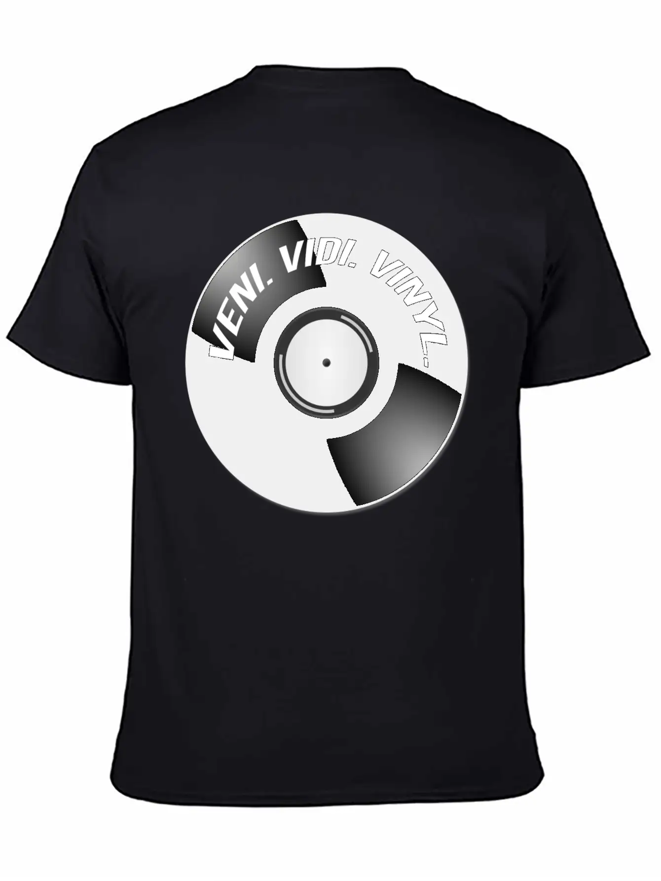 Veni. Vidi. Vinyl. Modern Fit Casual T-Shirt – Clean And Versatile Design