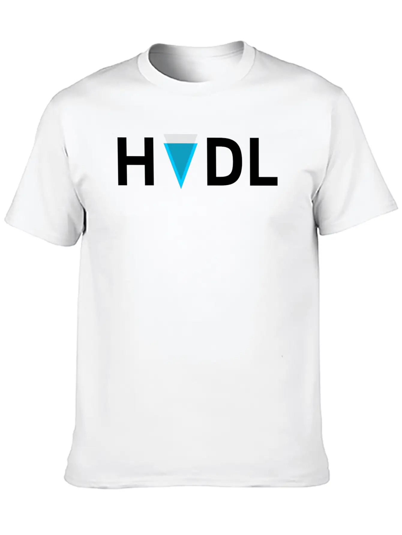 Verge XVG HODL Essential Cotton Tee For Daily Outfits – Unisex Style