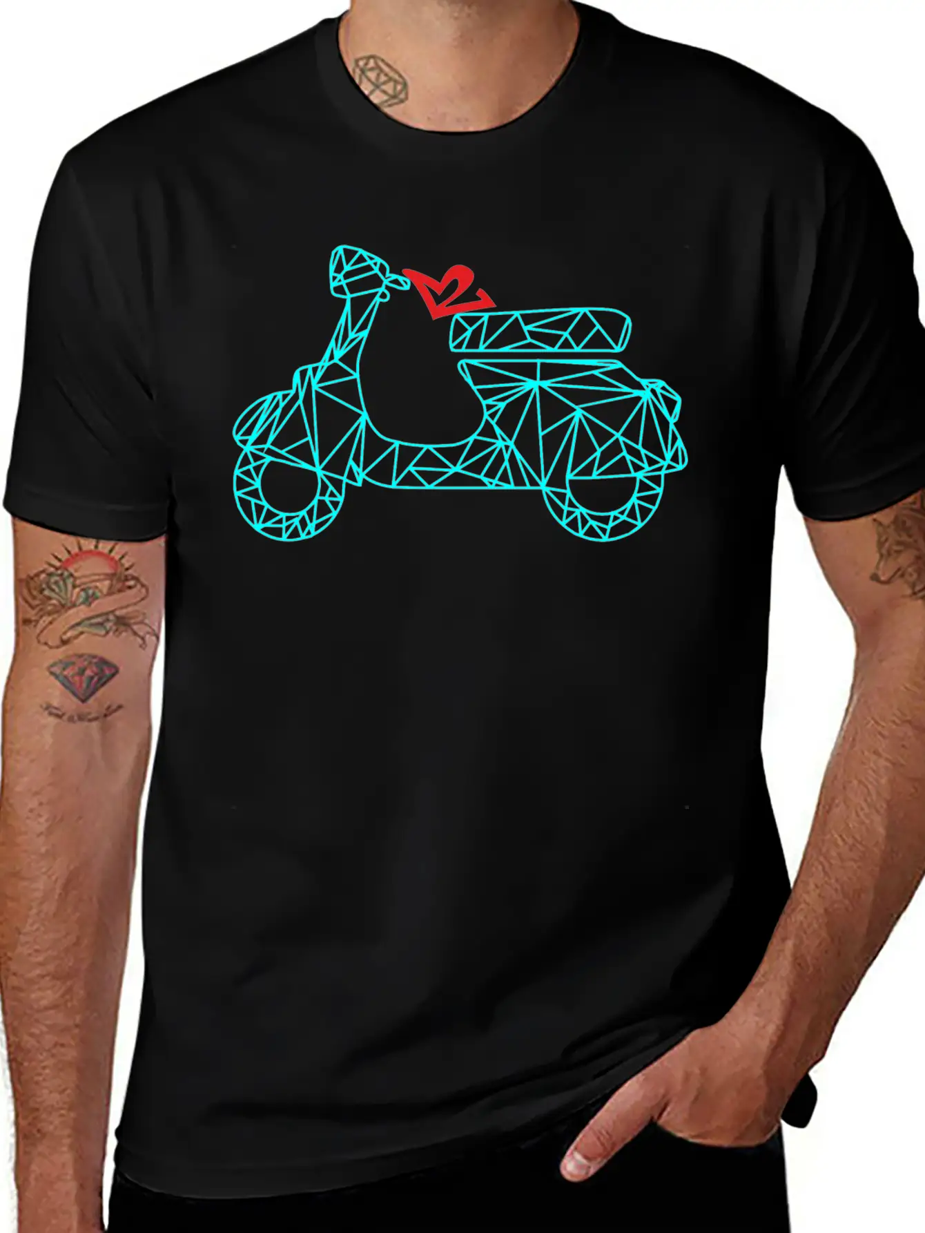 Vespa 02 Modern Fit Casual T-Shirt – Clean And Versatile Design