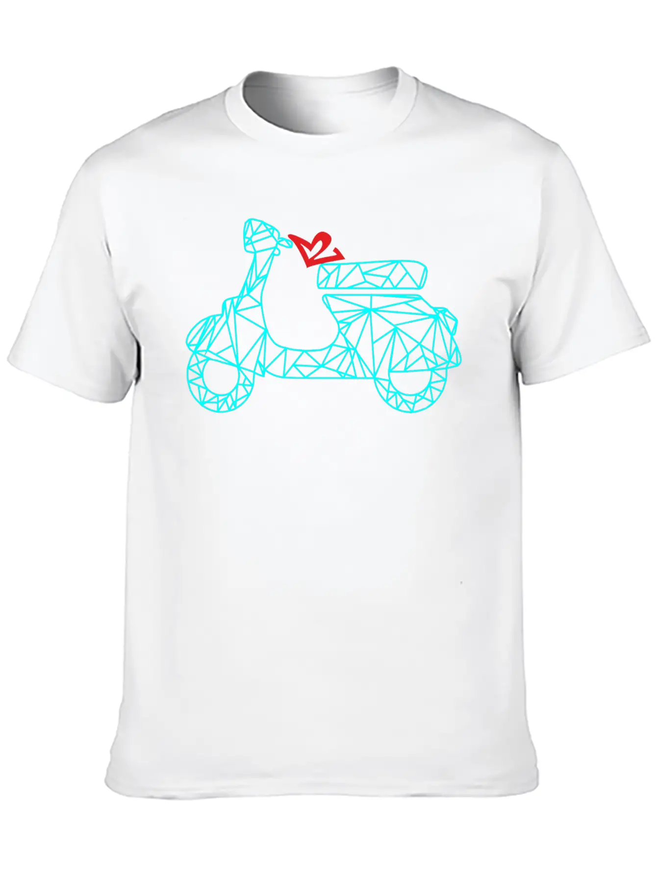 Vespa 02 Modern Fit Casual T-Shirt – Clean And Versatile Design