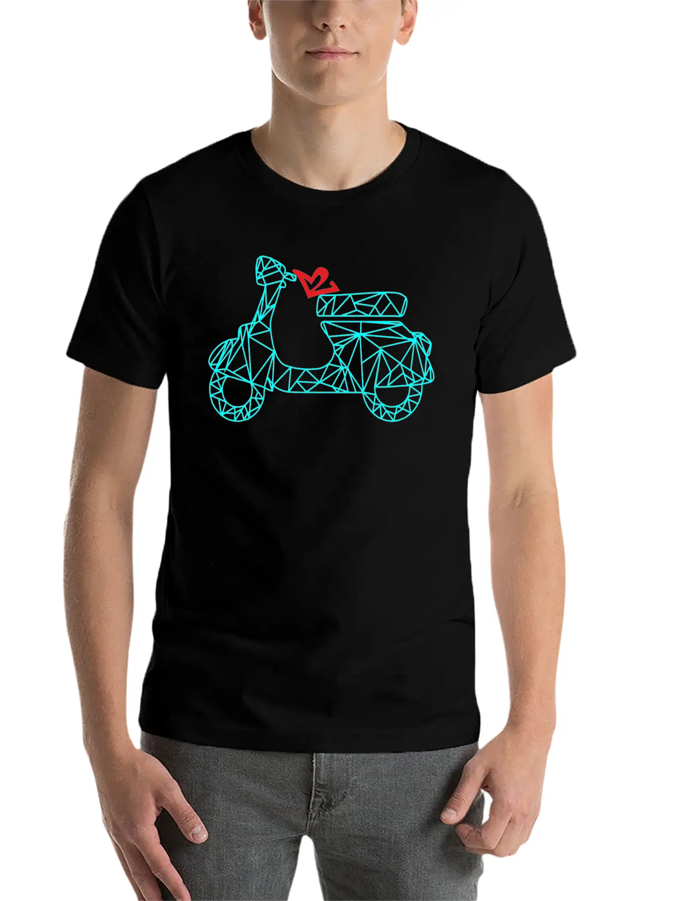 Vespa 02 Modern Fit Casual T-Shirt – Clean And Versatile Design