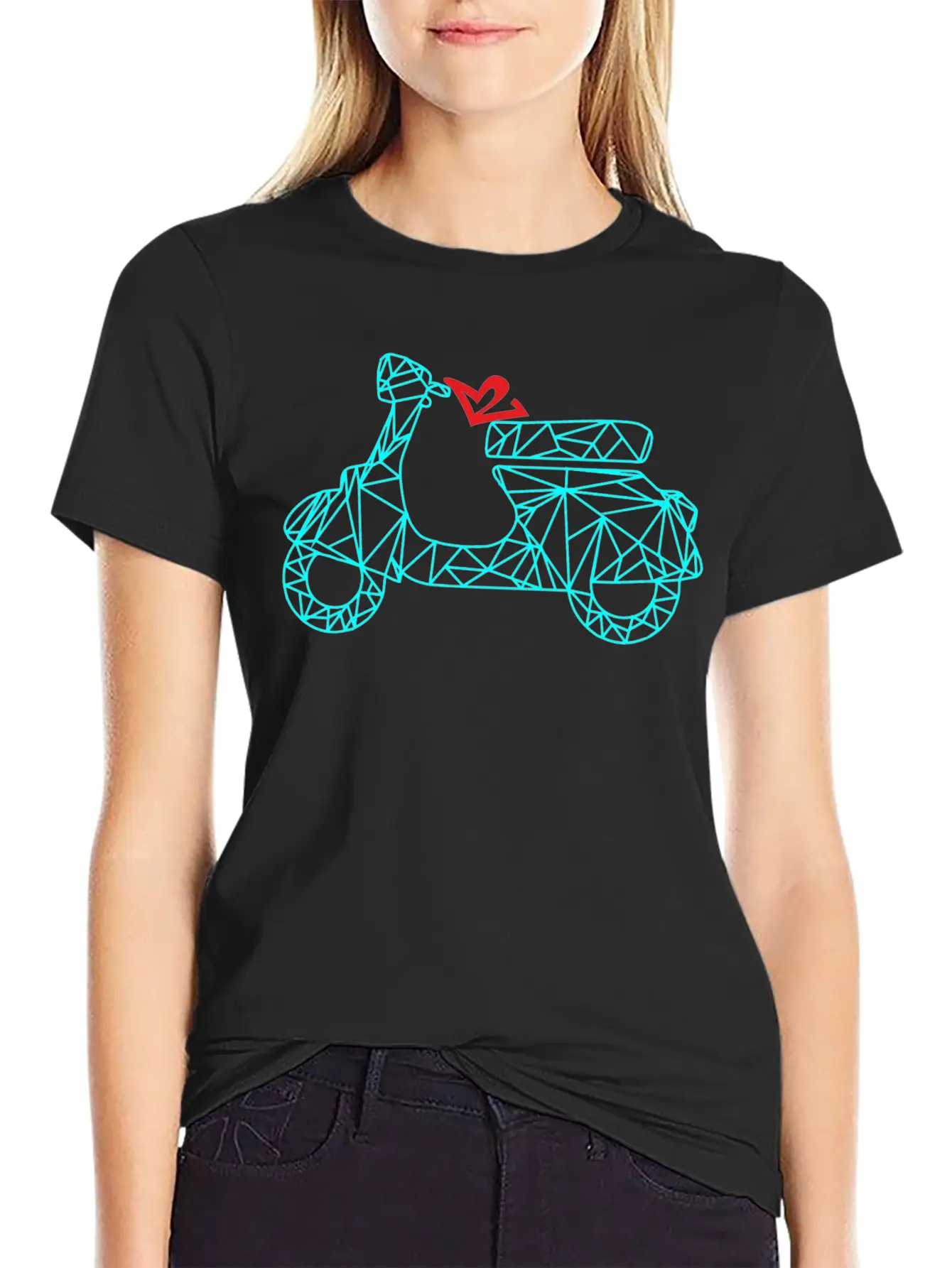 Vespa 02 Modern Fit Casual T-Shirt – Clean And Versatile Design