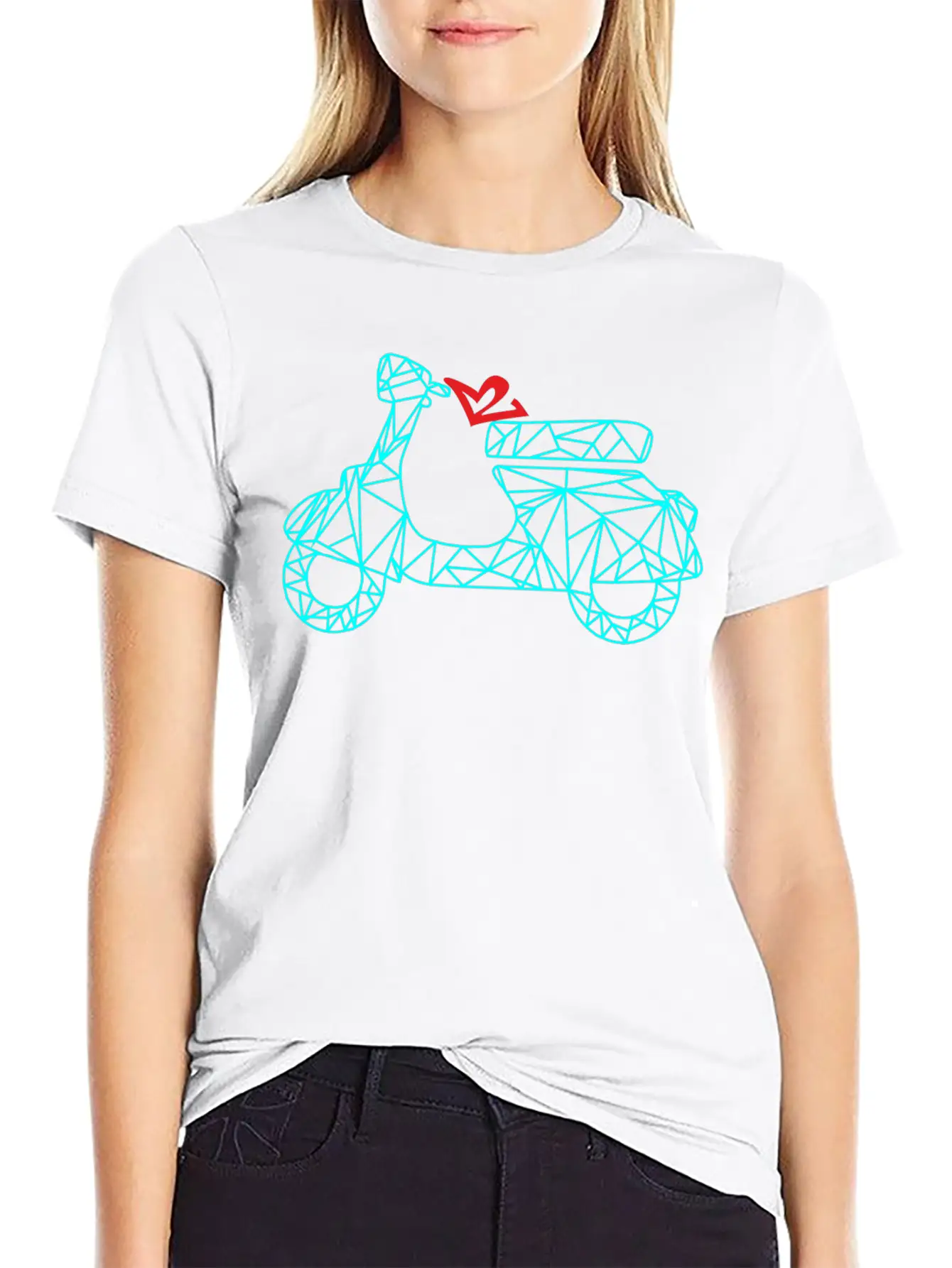 Vespa 02 Modern Fit Casual T-Shirt – Clean And Versatile Design