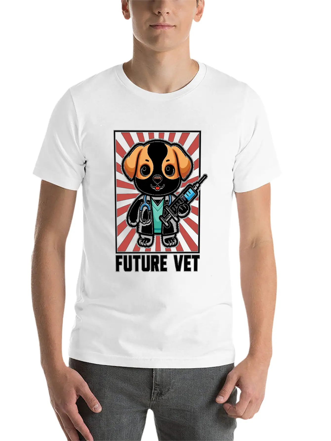 Veterinary Medicine Future Vet Veterinary Practice Unisex Casual T-Shirt – Clean Design For Daily Comfort