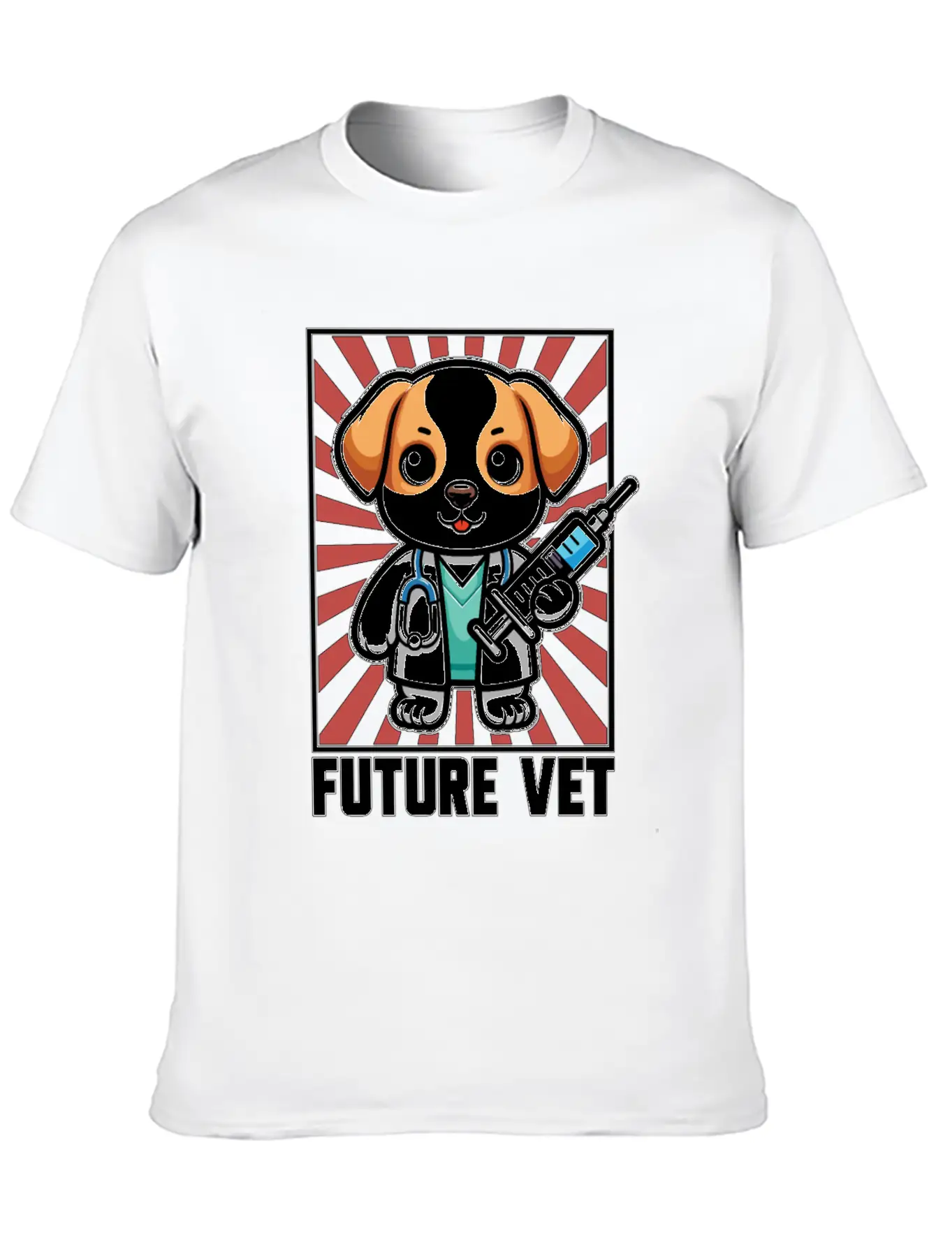 Veterinary Medicine Future Vet Veterinary Practice Unisex Casual T-Shirt – Clean Design For Daily Comfort