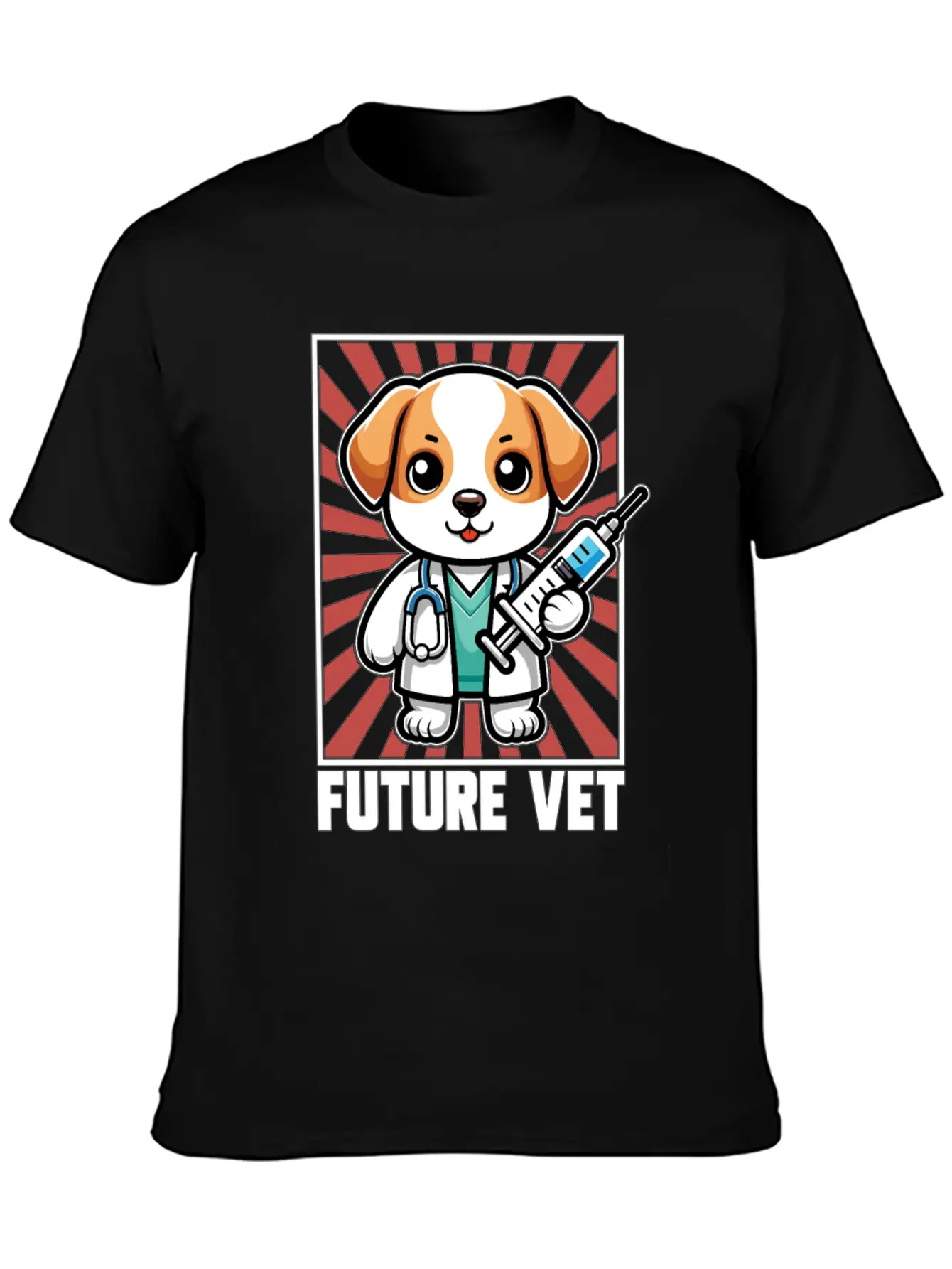 Veterinary Medicine Future Vet Veterinary Practice Unisex Casual T-Shirt – Clean Design For Daily Comfort