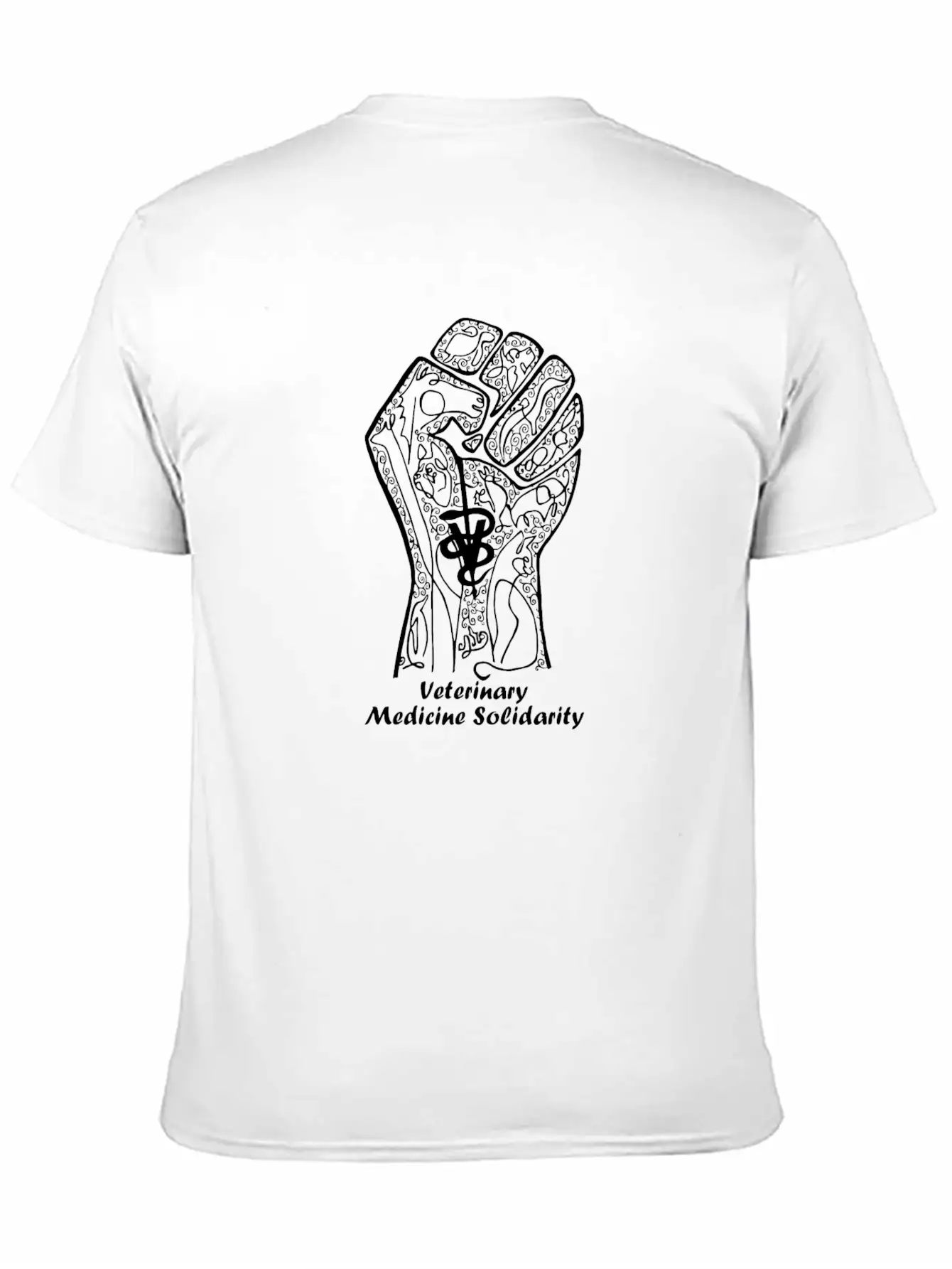 Veterinary Medicine Solidarity Unisex Casual T-Shirt – Clean Design For Daily Comfort
