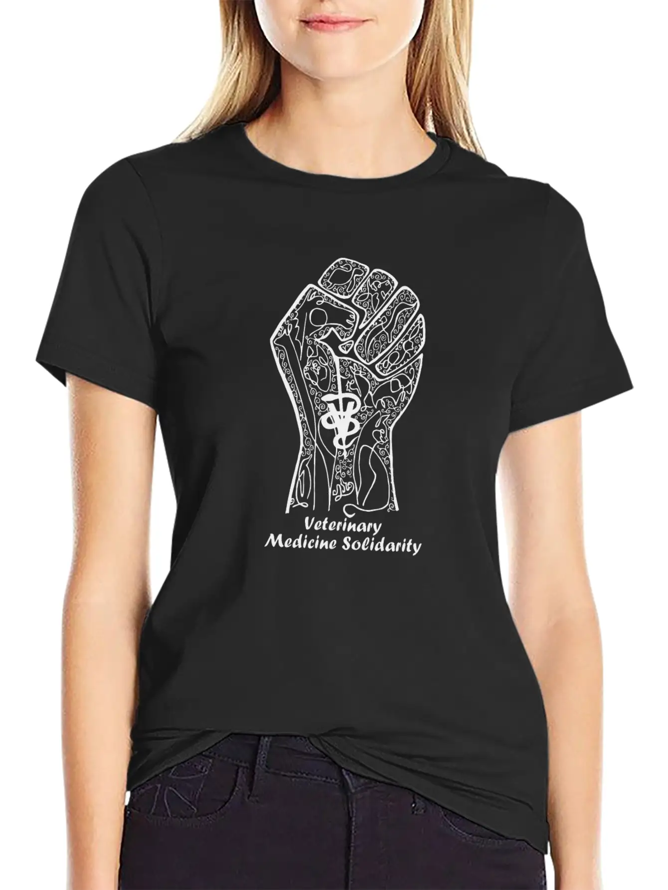 Veterinary Medicine Solidarity Unisex Casual T-Shirt – Clean Design For Daily Comfort