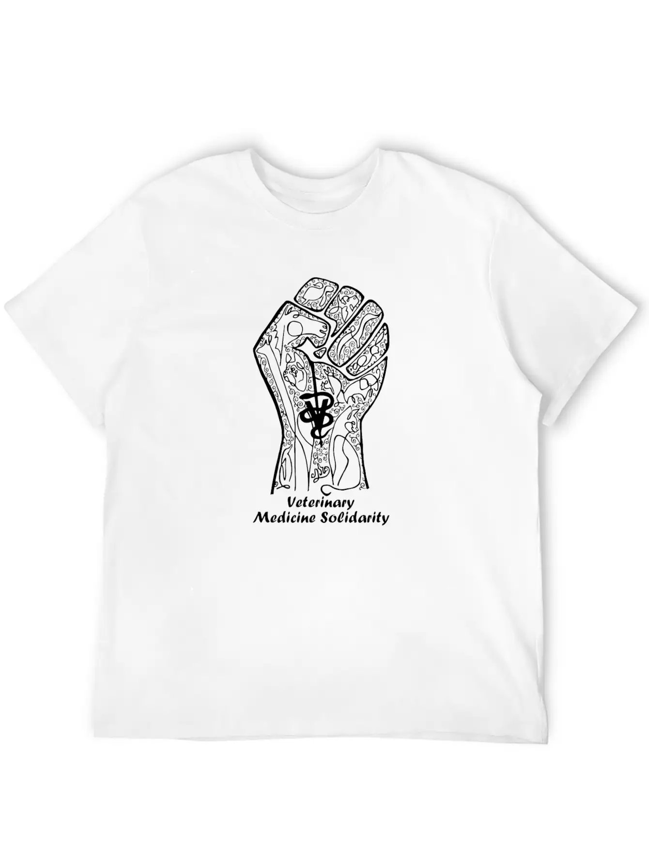 Veterinary Medicine Solidarity Unisex Casual T-Shirt – Clean Design For Daily Comfort