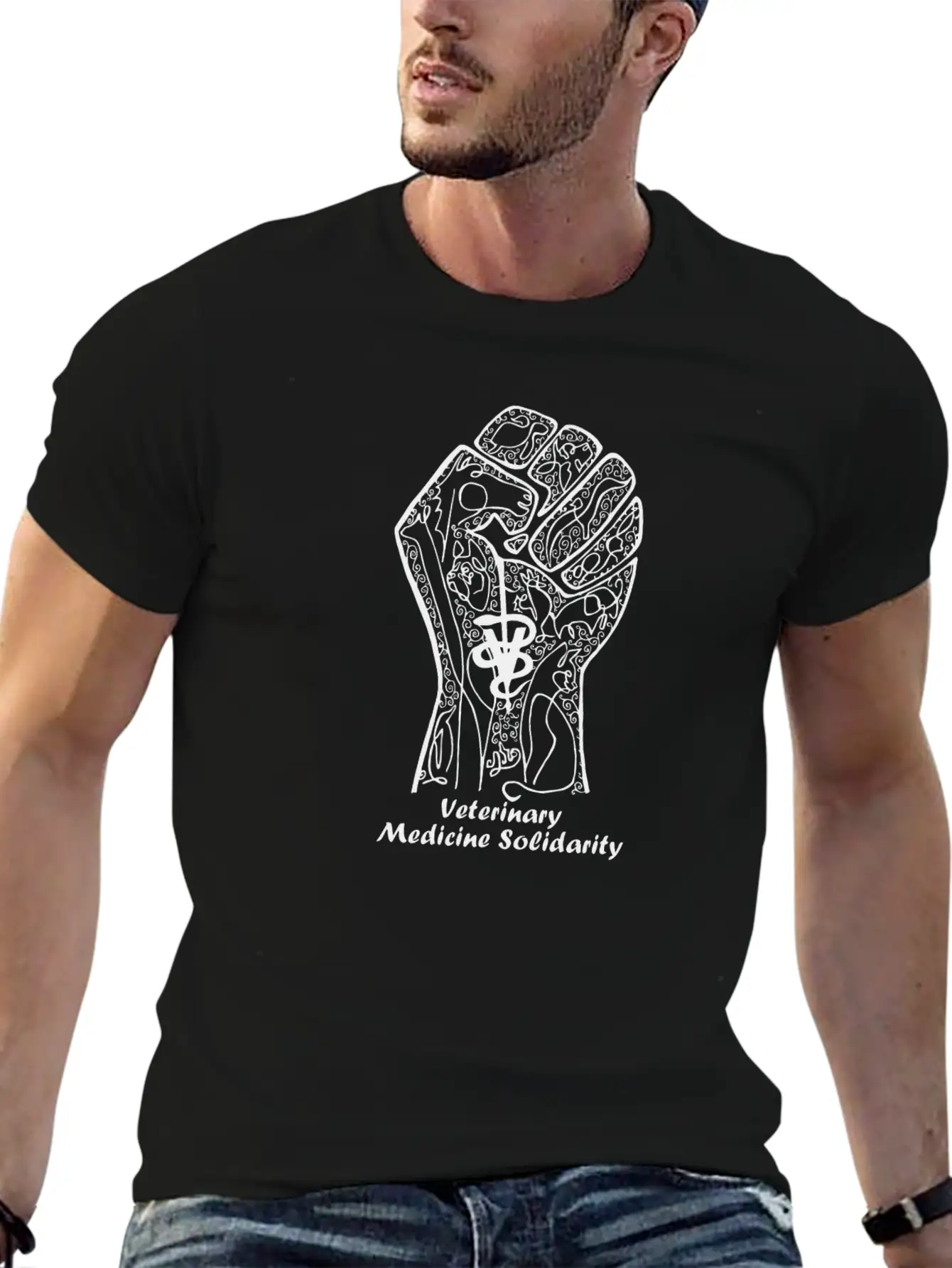 Veterinary Medicine Solidarity Unisex Casual T-Shirt – Clean Design For Daily Comfort