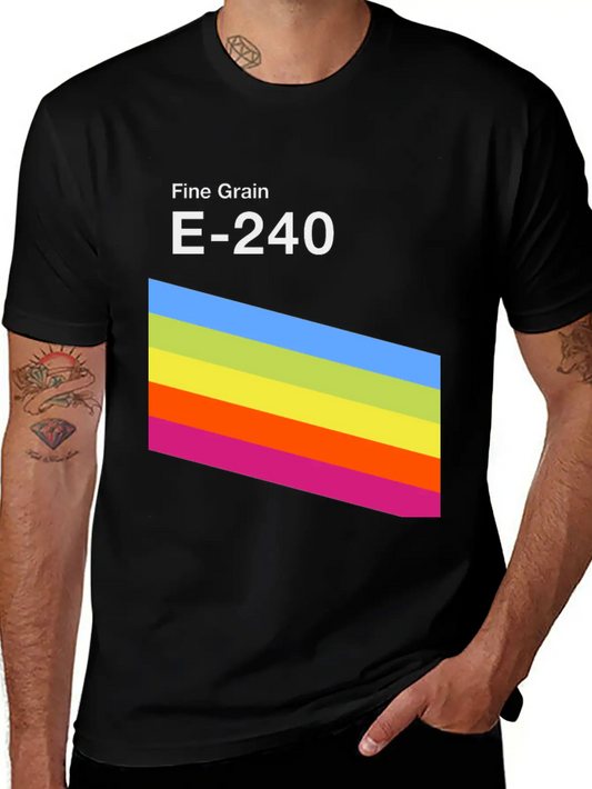 VHS Cassette, Case E-240 - Retrowave Art Unisex Casual T-Shirt – Clean Design For Daily Comfort