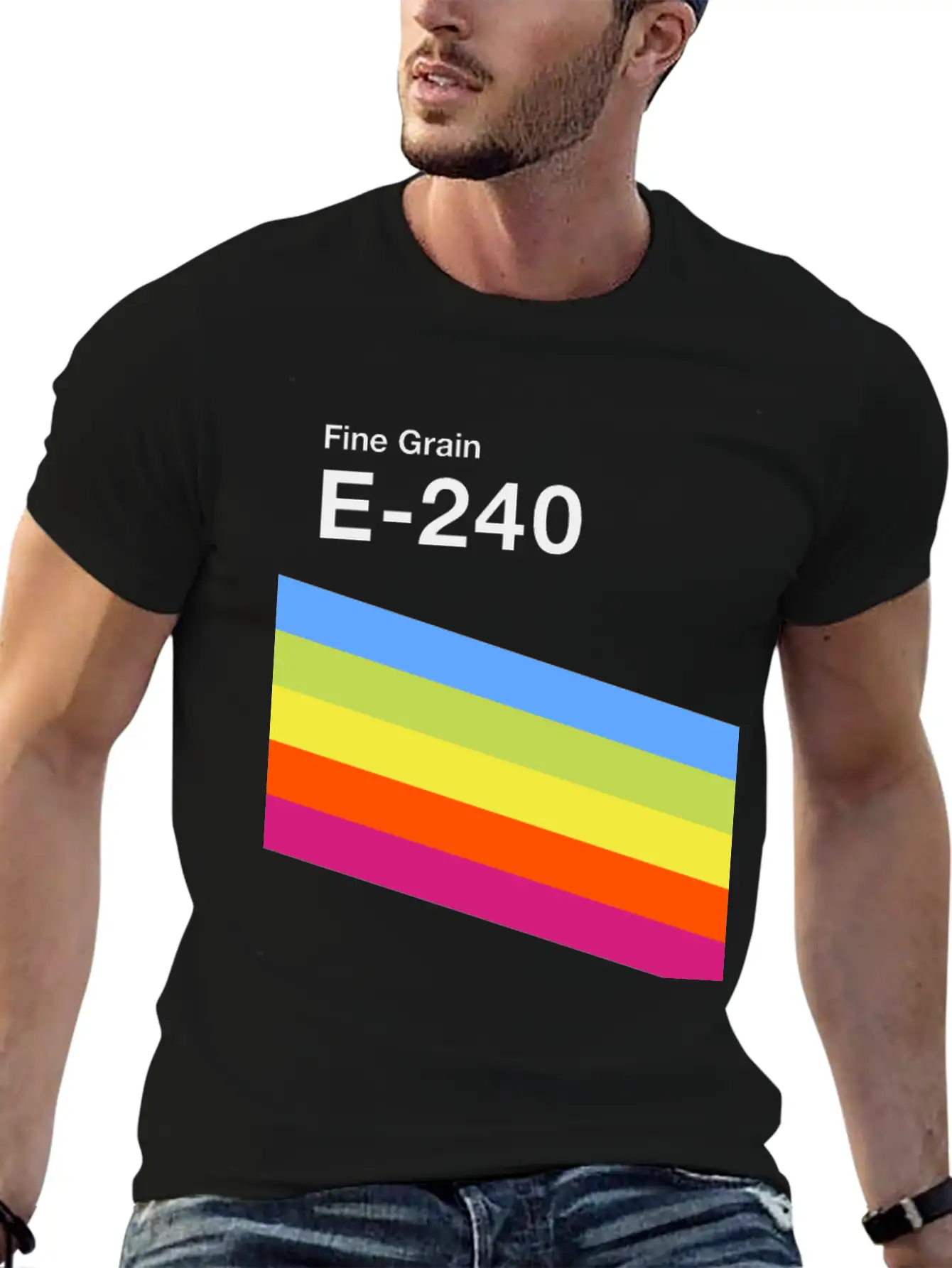 VHS Cassette, Case E-240 - Retrowave Art Unisex Casual T-Shirt – Clean Design For Daily Comfort