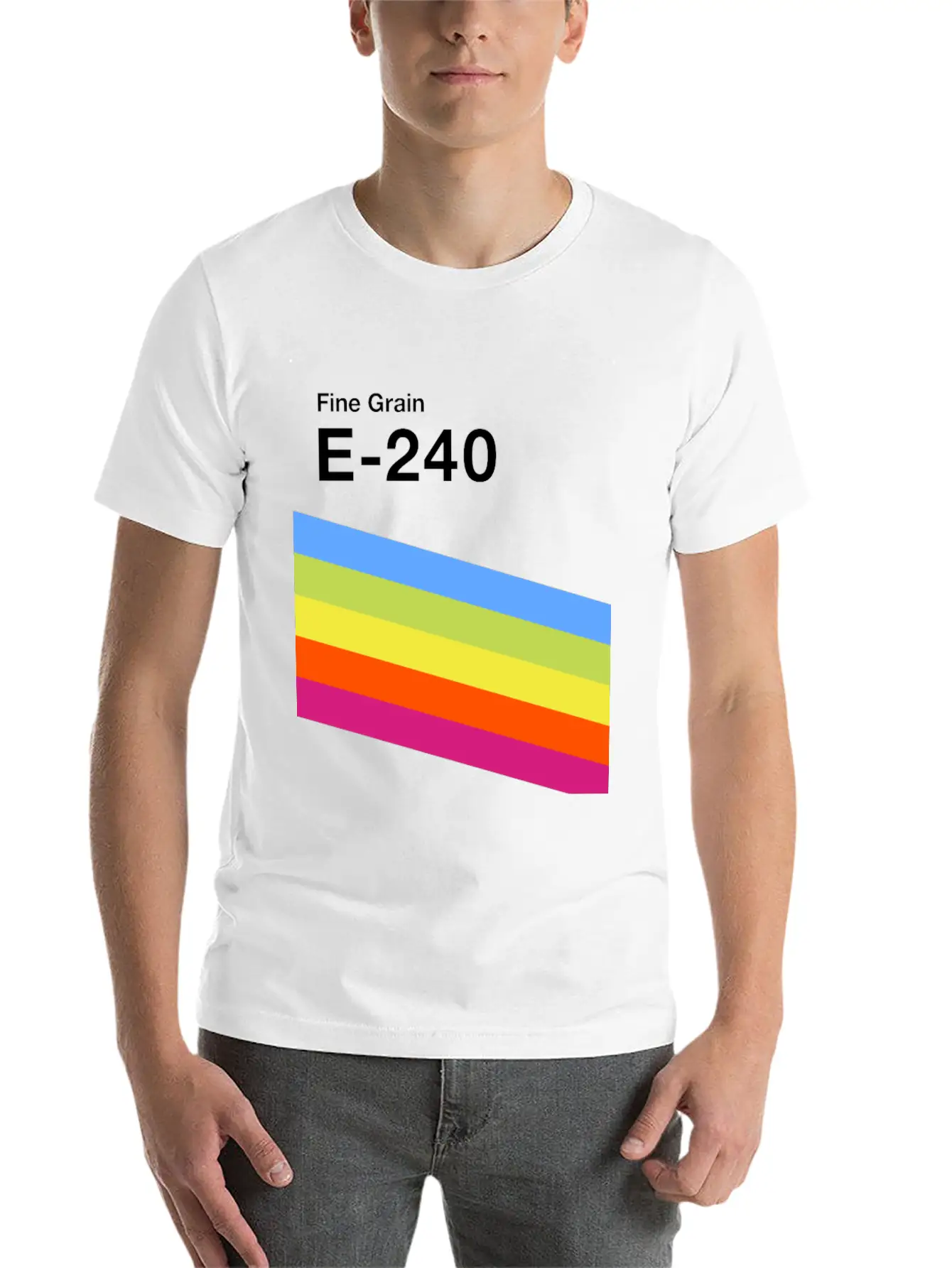 VHS Cassette, Case E-240 - Retrowave Art Unisex Casual T-Shirt – Clean Design For Daily Comfort