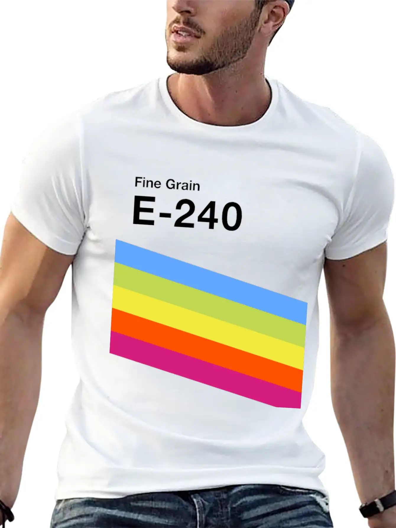 VHS Cassette, Case E-240 - Retrowave Art Unisex Casual T-Shirt – Clean Design For Daily Comfort