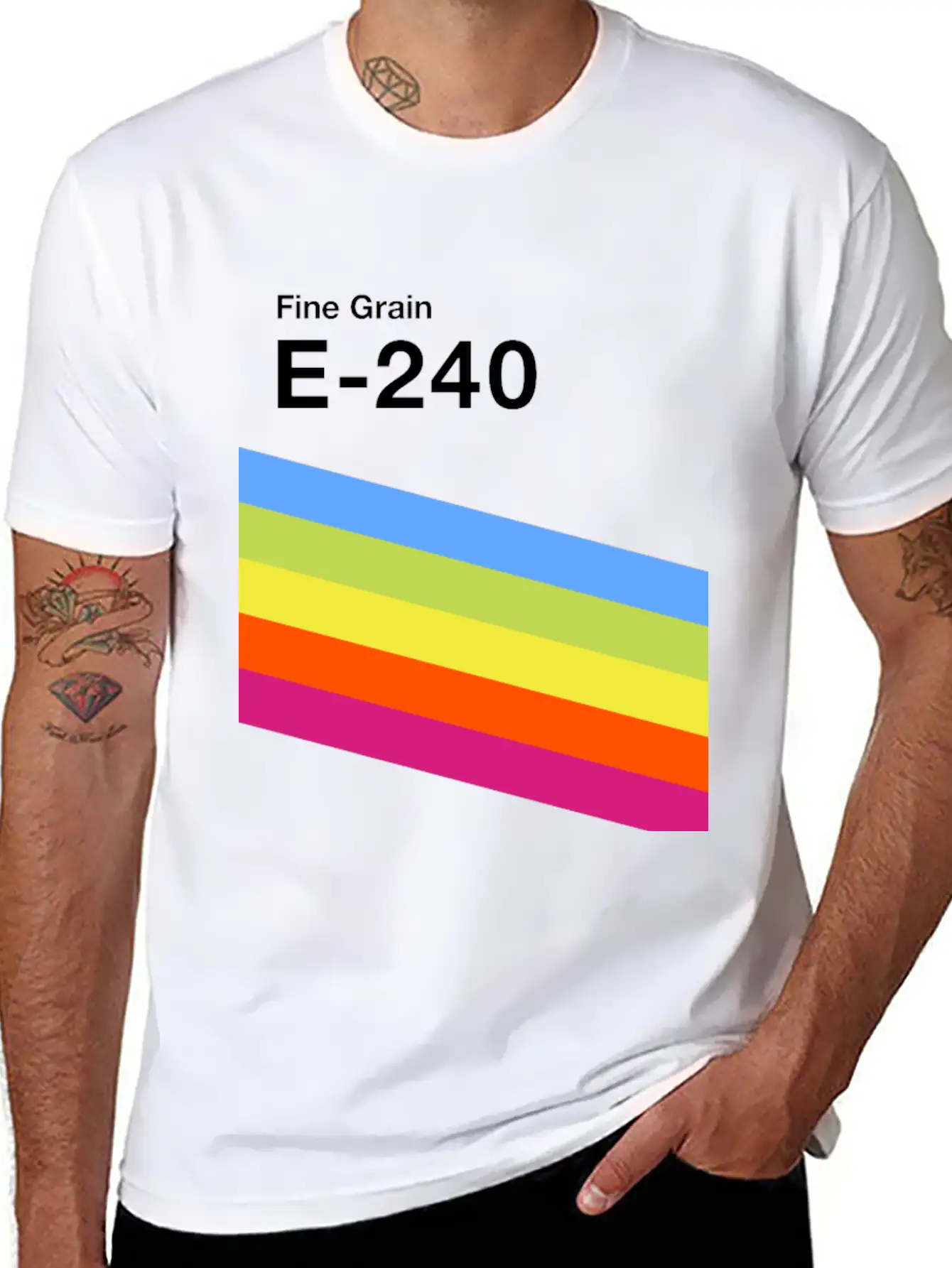 VHS Cassette, Case E-240 - Retrowave Art Unisex Casual T-Shirt – Clean Design For Daily Comfort