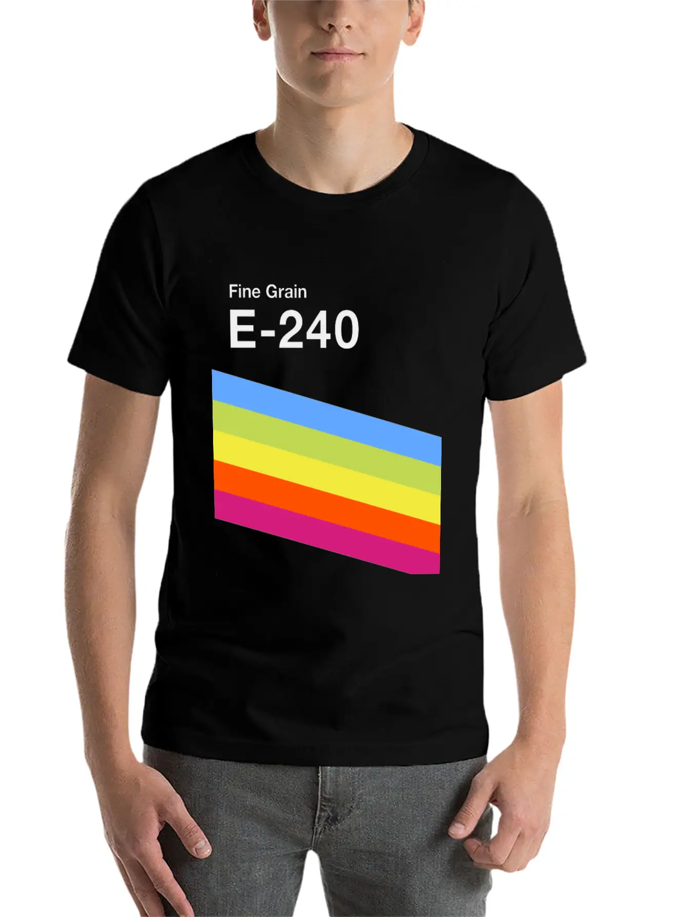 VHS Cassette, Case E-240 - Retrowave Art Unisex Casual T-Shirt – Clean Design For Daily Comfort