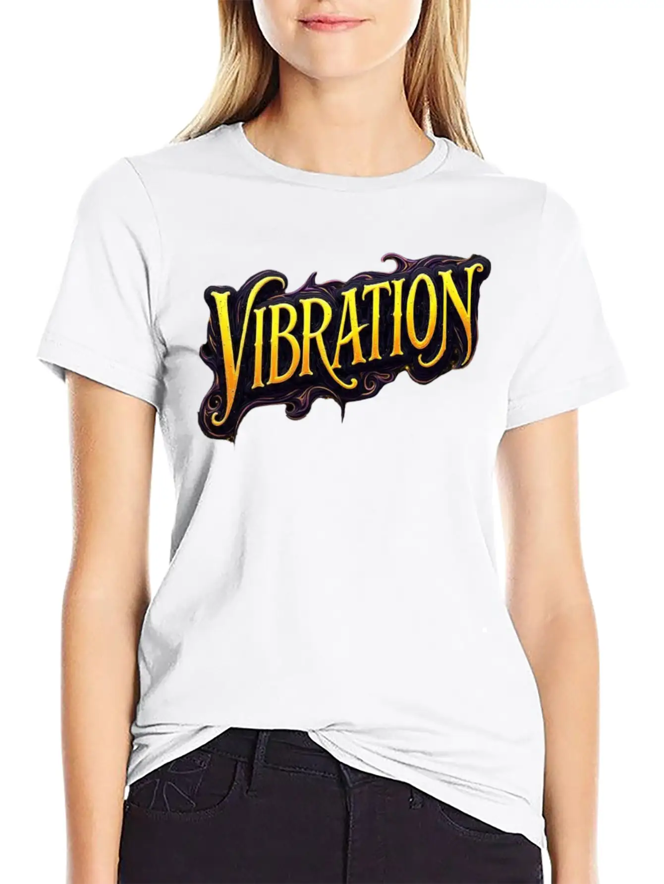 Vibration Basic Graphic T-Shirt – Daily Comfort In Soft Cotton