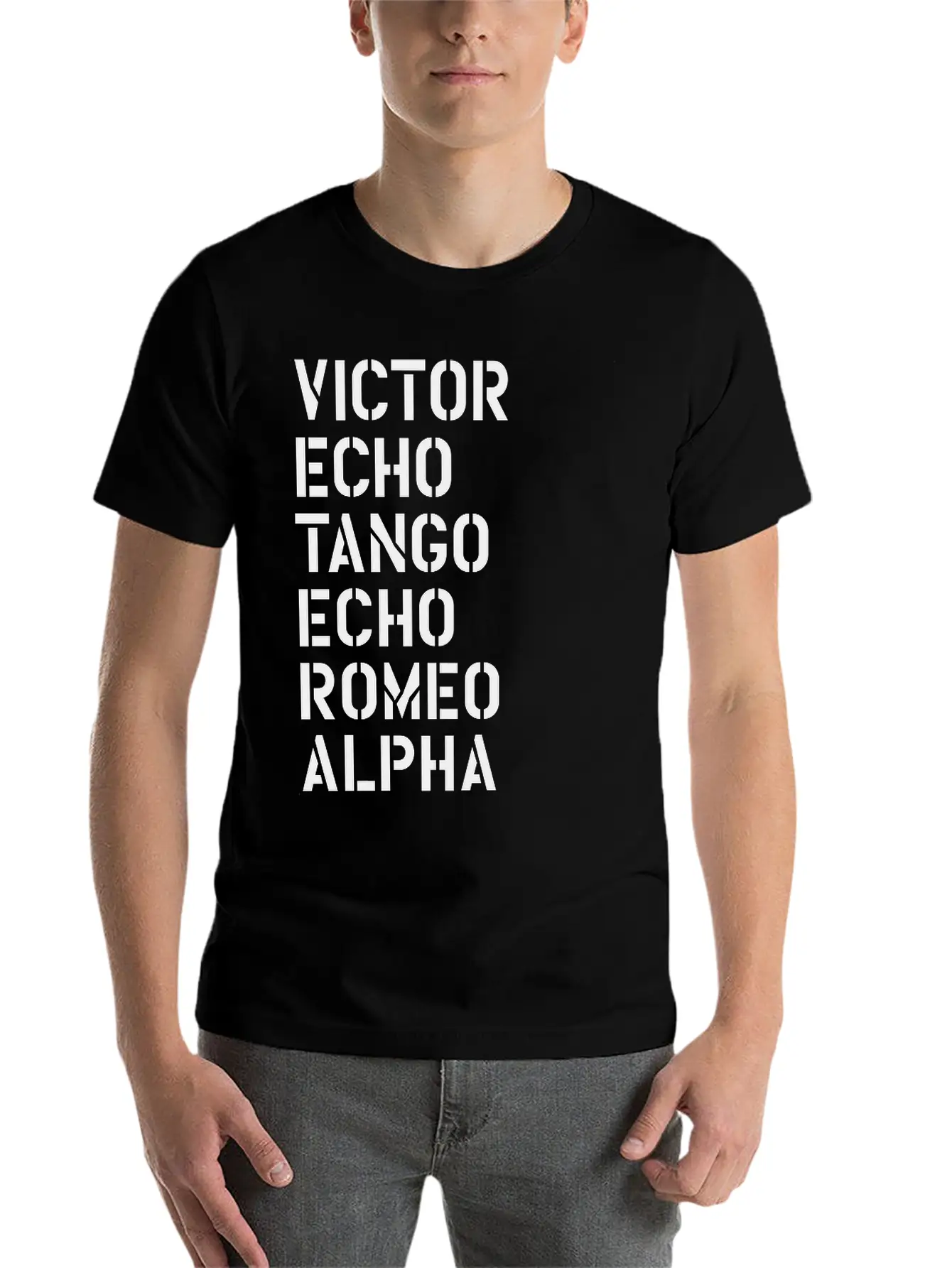 Victor Echo Tango Echo Romeo... Over - VETERAN Stylish Everyday T-Shirt – Unisex Basic Cotton Tee