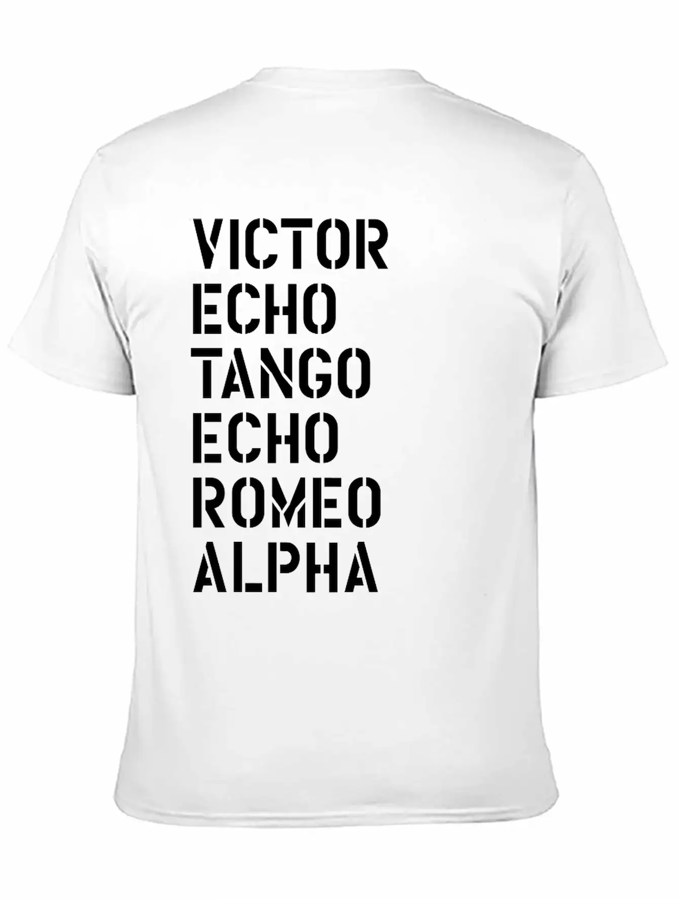 Victor Echo Tango Echo Romeo... Over - VETERAN Stylish Everyday T-Shirt – Unisex Basic Cotton Tee