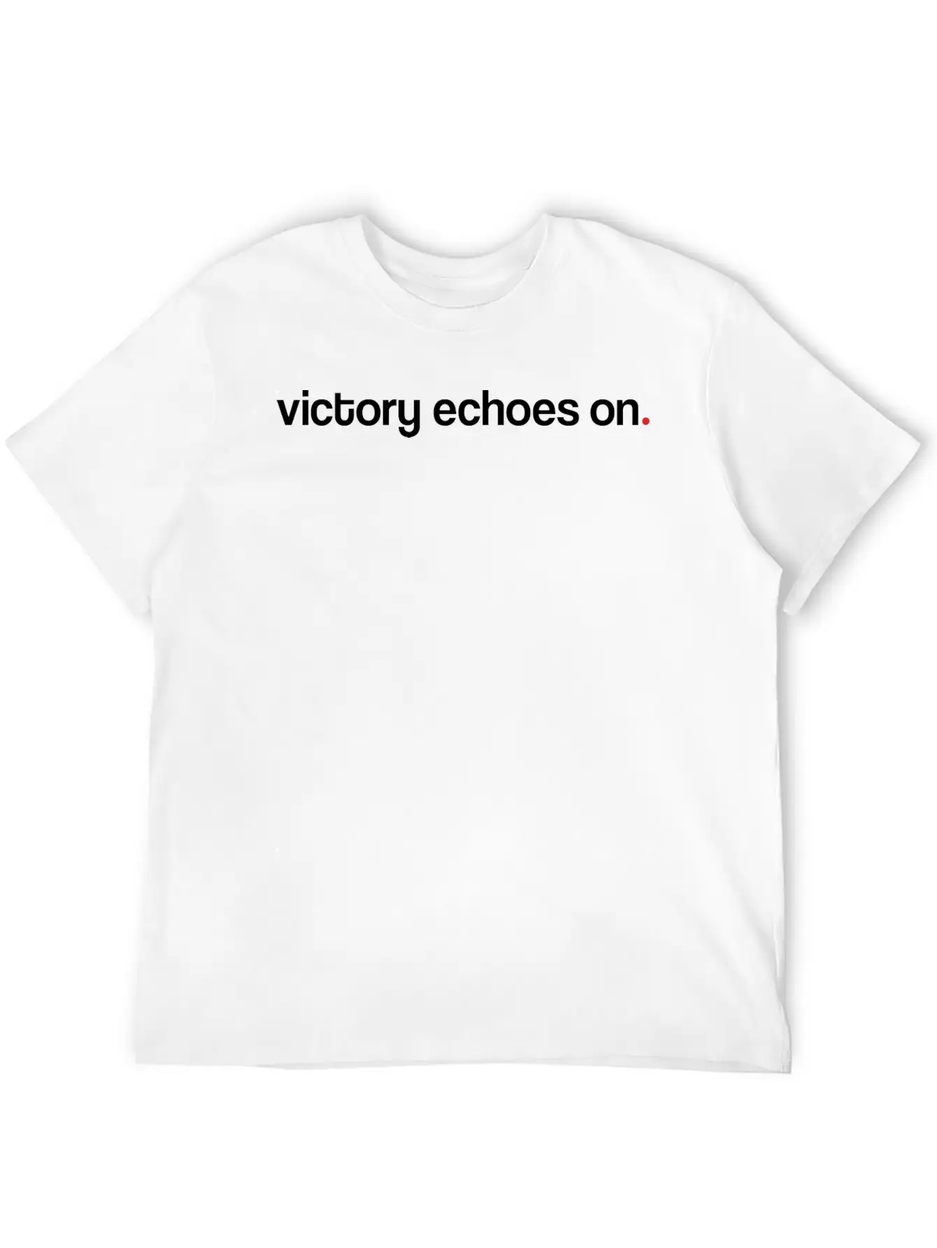 Victory Echoes On, VJ Day Modern Fit Casual T-Shirt – Clean And Versatile Design