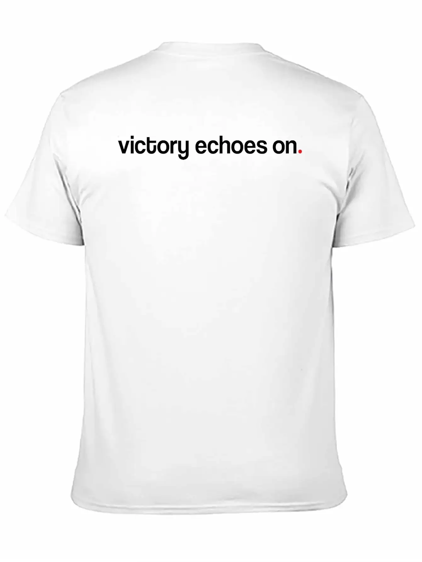 Victory Echoes On, VJ Day Modern Fit Casual T-Shirt – Clean And Versatile Design