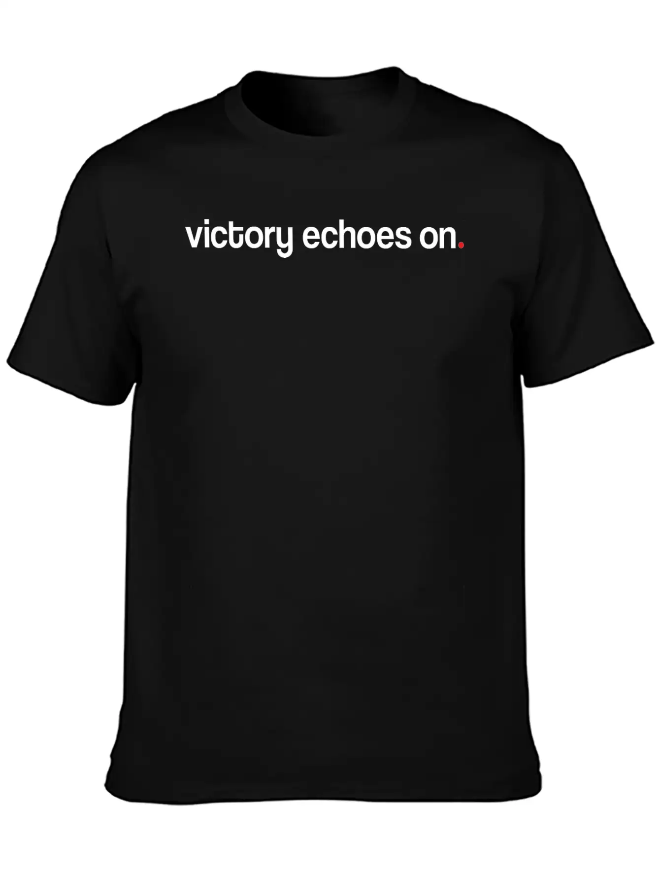 Victory Echoes On, VJ Day Modern Fit Casual T-Shirt – Clean And Versatile Design