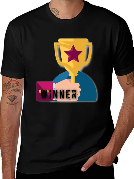 VICTORY Essential Cotton Tee For Daily Outfits – Unisex Style