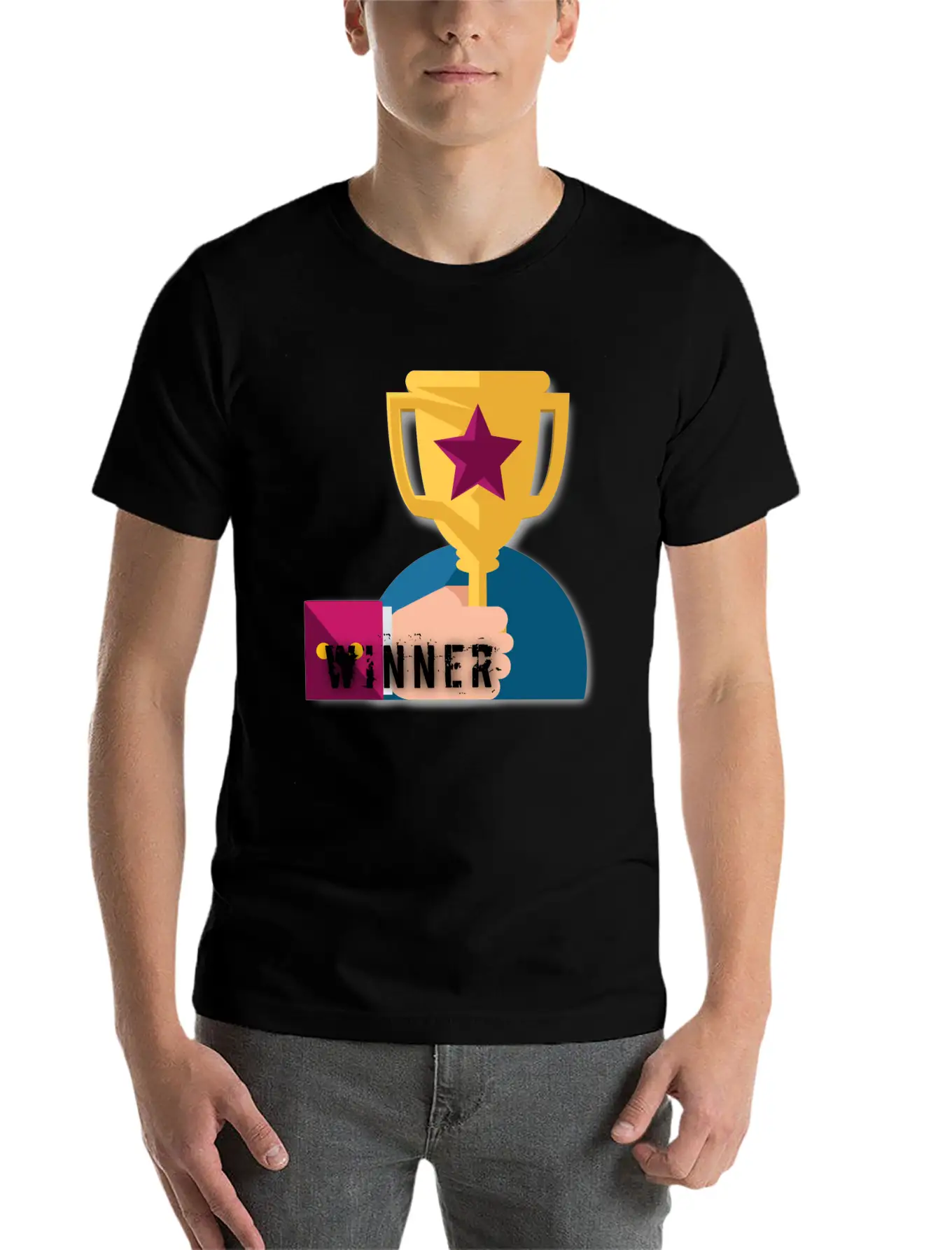 VICTORY Essential Cotton Tee For Daily Outfits – Unisex Style